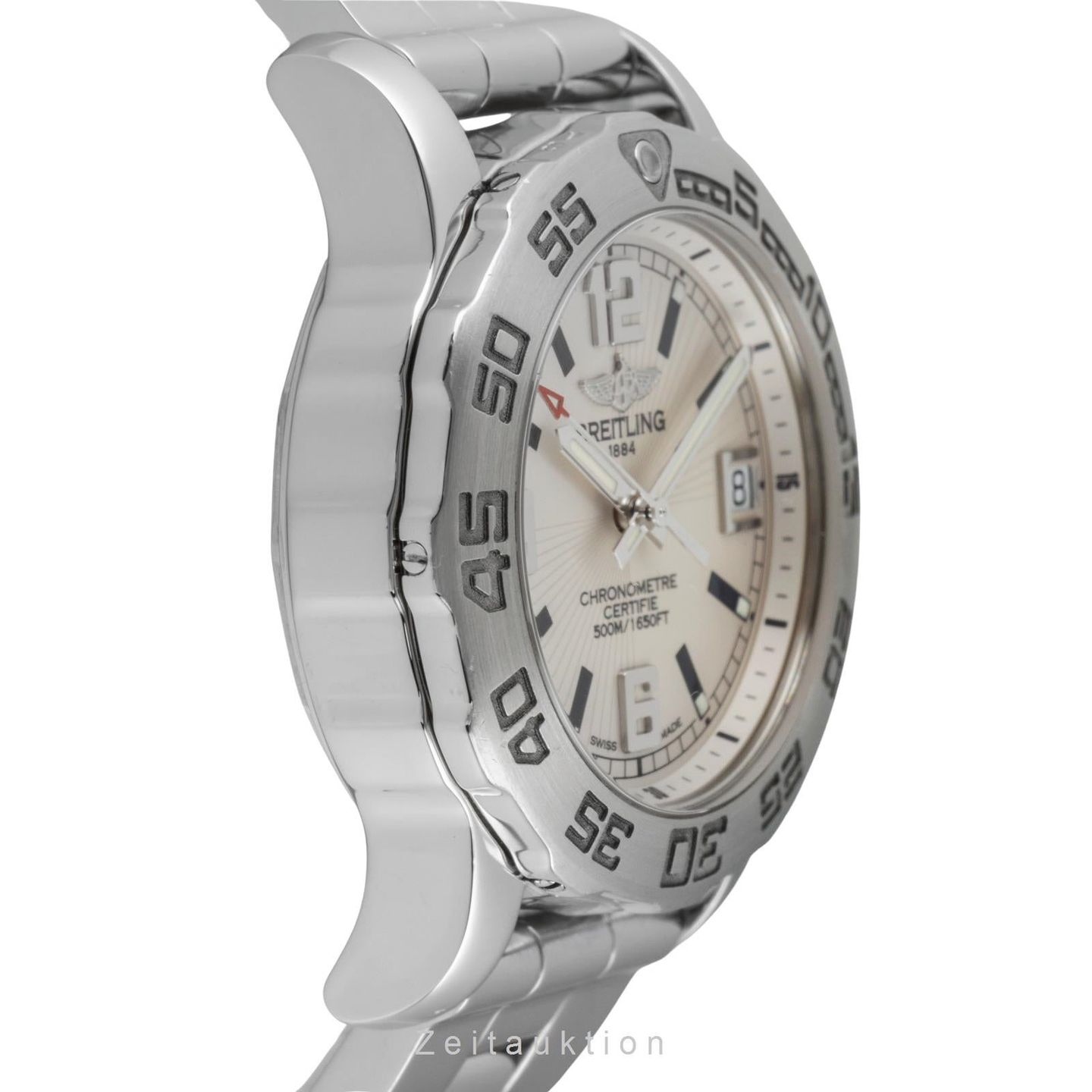 Breitling Colt A7738711 (Unknown (random serial)) - Black dial 33 mm Steel case (6/8)