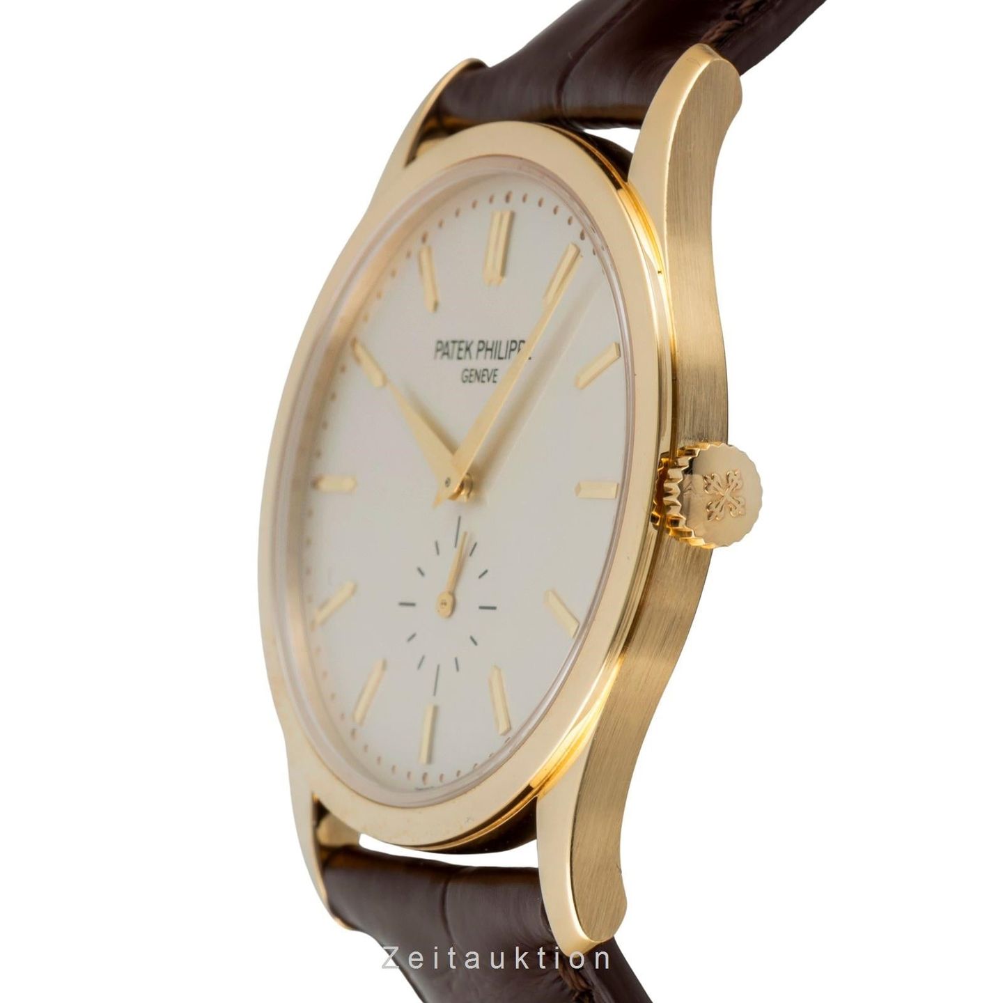 Patek Philippe Calatrava 5196 (Unknown (random serial)) - White dial 38 mm (5/8)