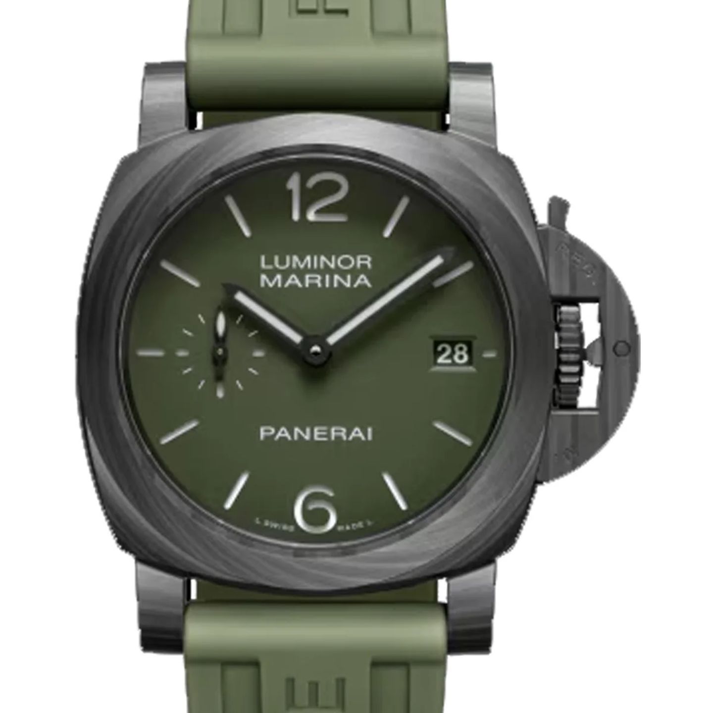 Panerai Luminor PAM01526 (2026) - Groen wijzerplaat 40mm Carbon (1/1)