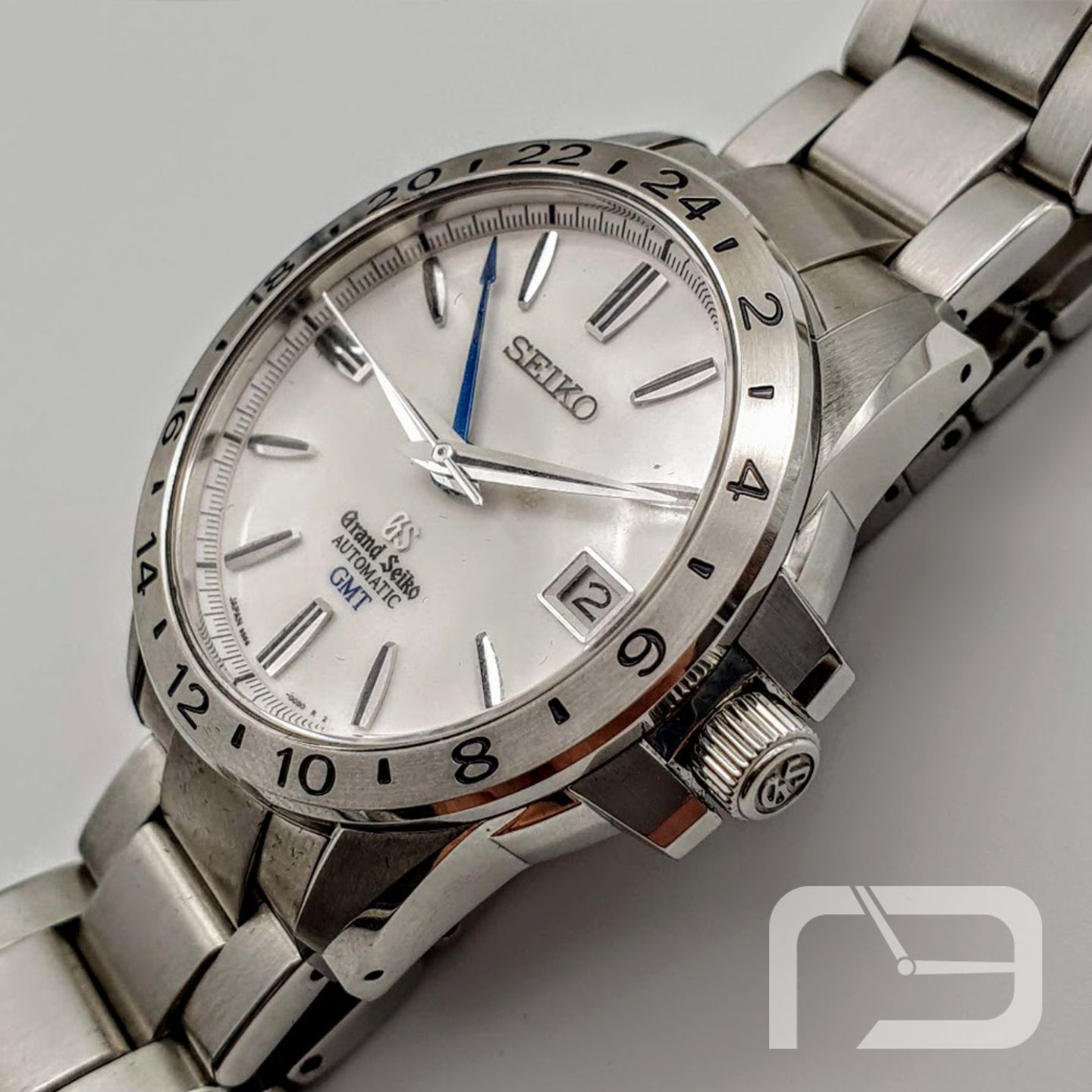 Seiko Grand Seiko SBGM025 (2024) - Zilver wijzerplaat 39mm Staal (3/8)