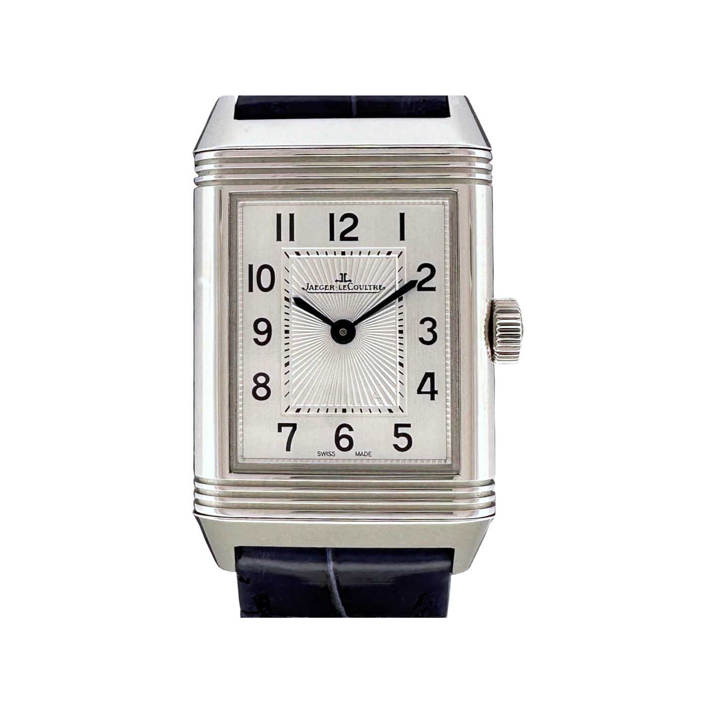 Jaeger-LeCoultre Reverso Classic Small Duetto Q2668432 (2022) - Zilver wijzerplaat 21mm Staal (1/8)