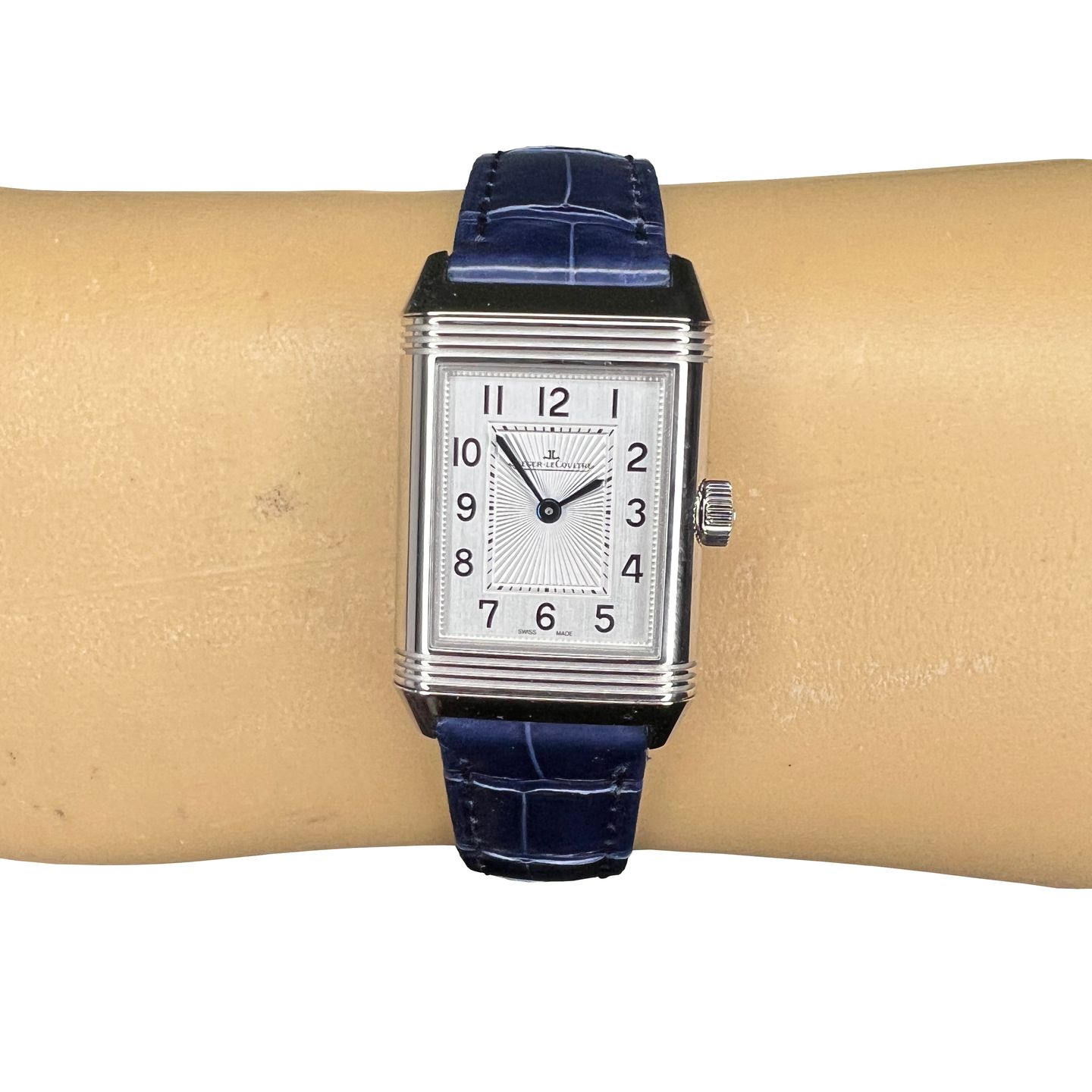 Jaeger-LeCoultre Reverso Classic Small Duetto Q2668432 (2022) - Zilver wijzerplaat 21mm Staal (2/8)