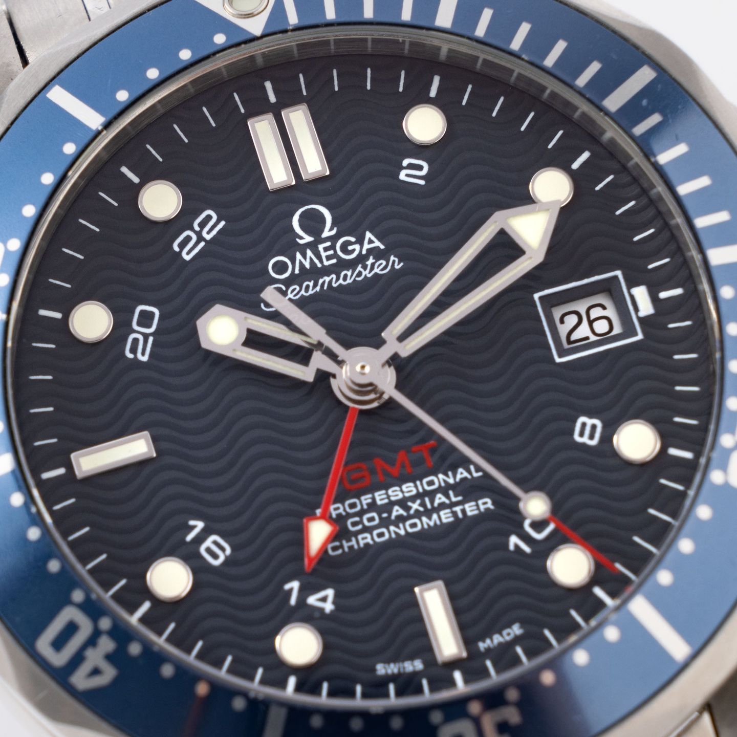 Omega Seamaster Diver 300 M 2535.80.00 (Onbekend (willekeurig serienummer)) - Blauw wijzerplaat 41mm Staal (3/7)