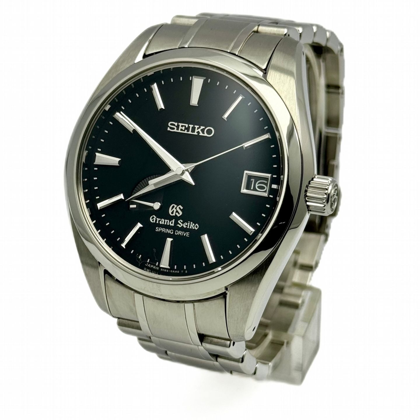 Seiko Grand Seiko SBGA003 (2015) - Black dial 40 mm Steel case (1/10)