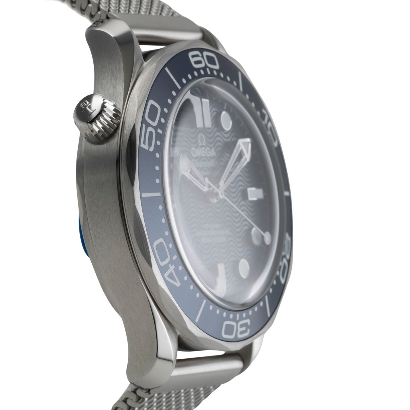 Omega Seamaster Diver 300 M 210.30.42.20.03.002 (Onbekend (willekeurig serienummer)) - Blauw wijzerplaat 42mm Staal (7/8)