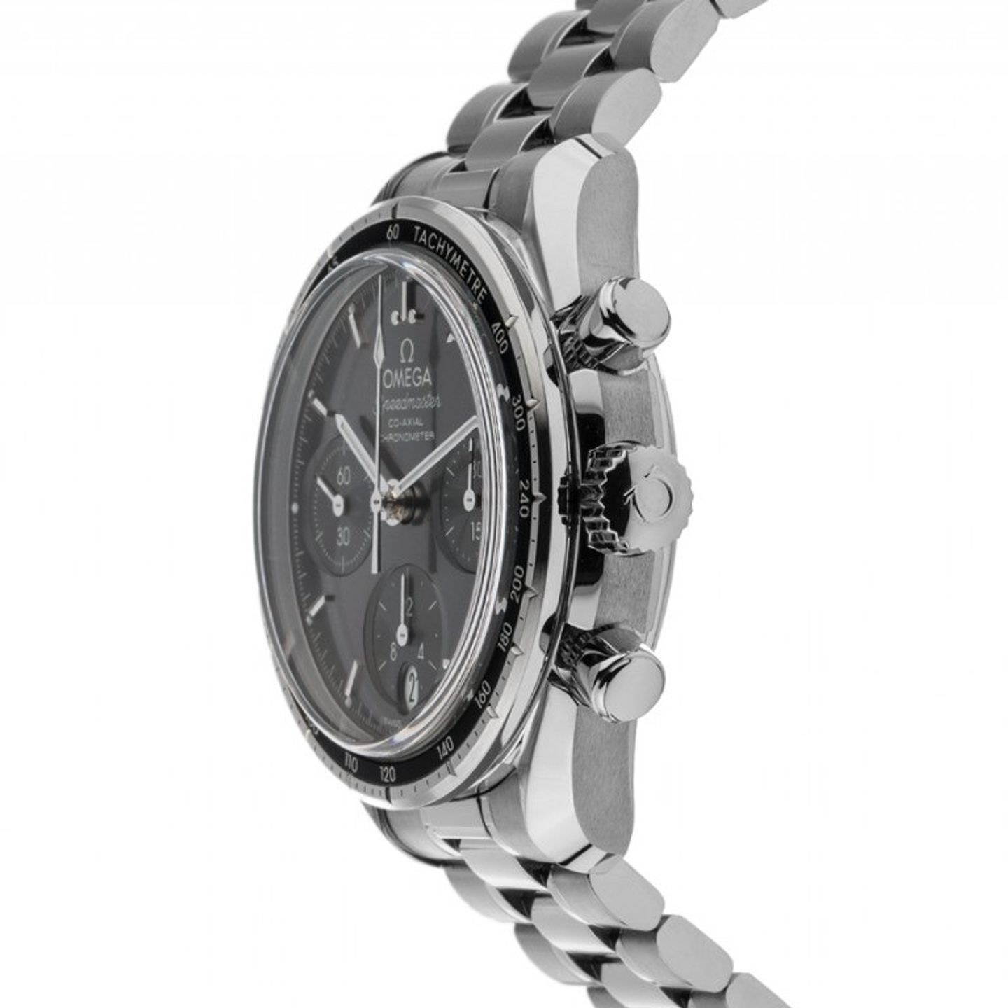 Omega Speedmaster 324.30.38.50.01.001 (2026) - Zwart wijzerplaat 38mm Staal (4/7)