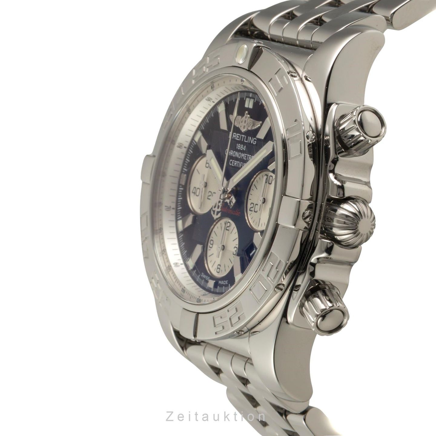 Breitling Chronomat 44 AB011012/B967 (Onbekend (willekeurig serienummer)) - Zwart wijzerplaat 44mm Staal (5/8)