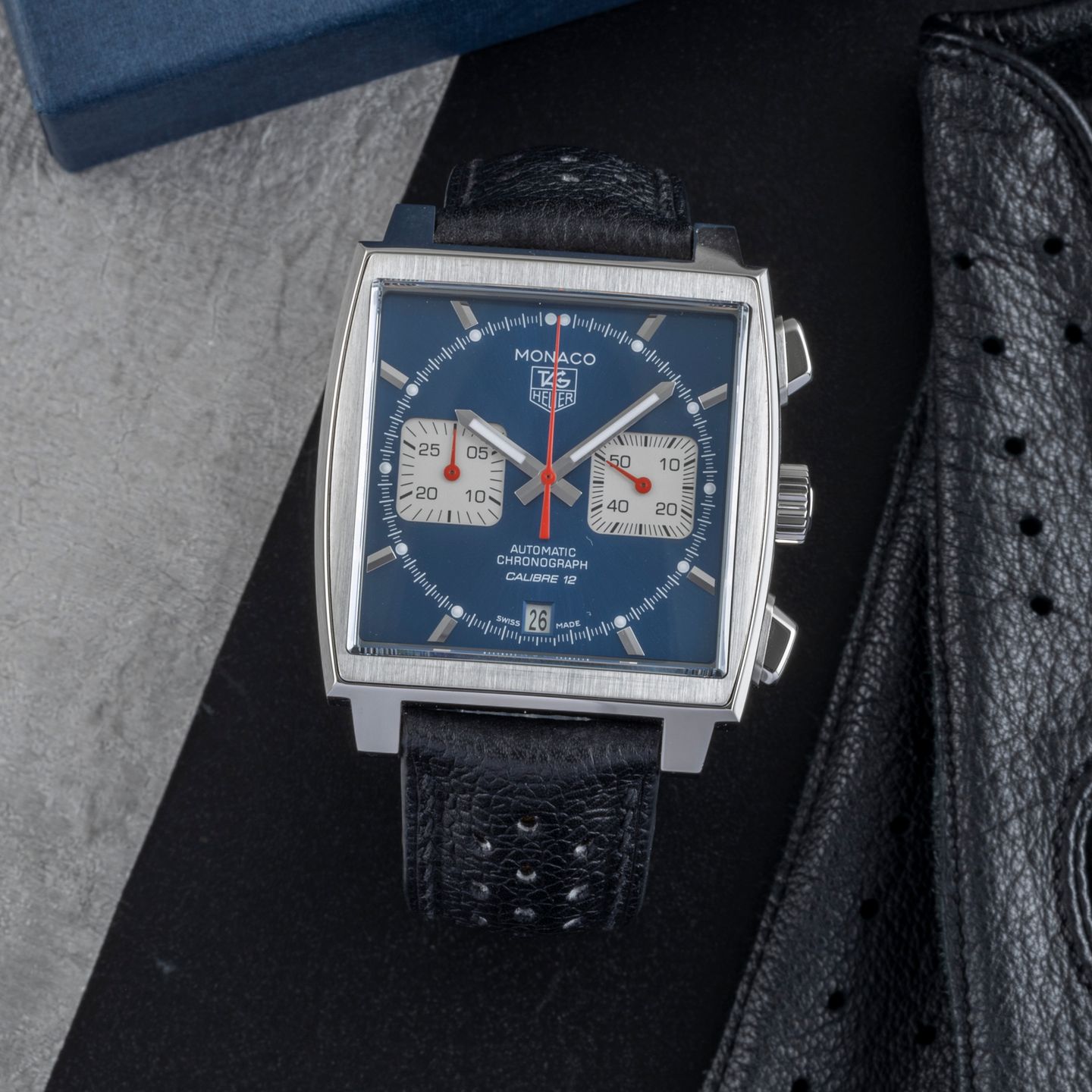 TAG Heuer Monaco Calibre 12 CAW2111.FC6183 - (1/8)