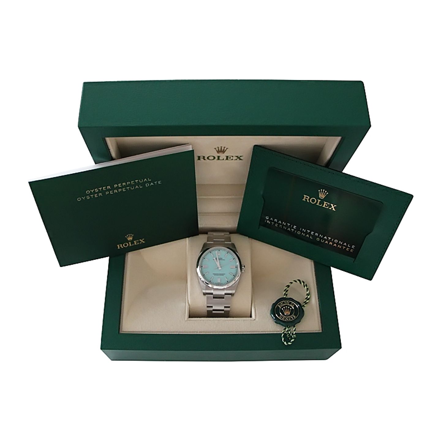 Rolex Oyster Perpetual 36 126000 (2026) - Turquoise wijzerplaat 36mm Staal (4/4)