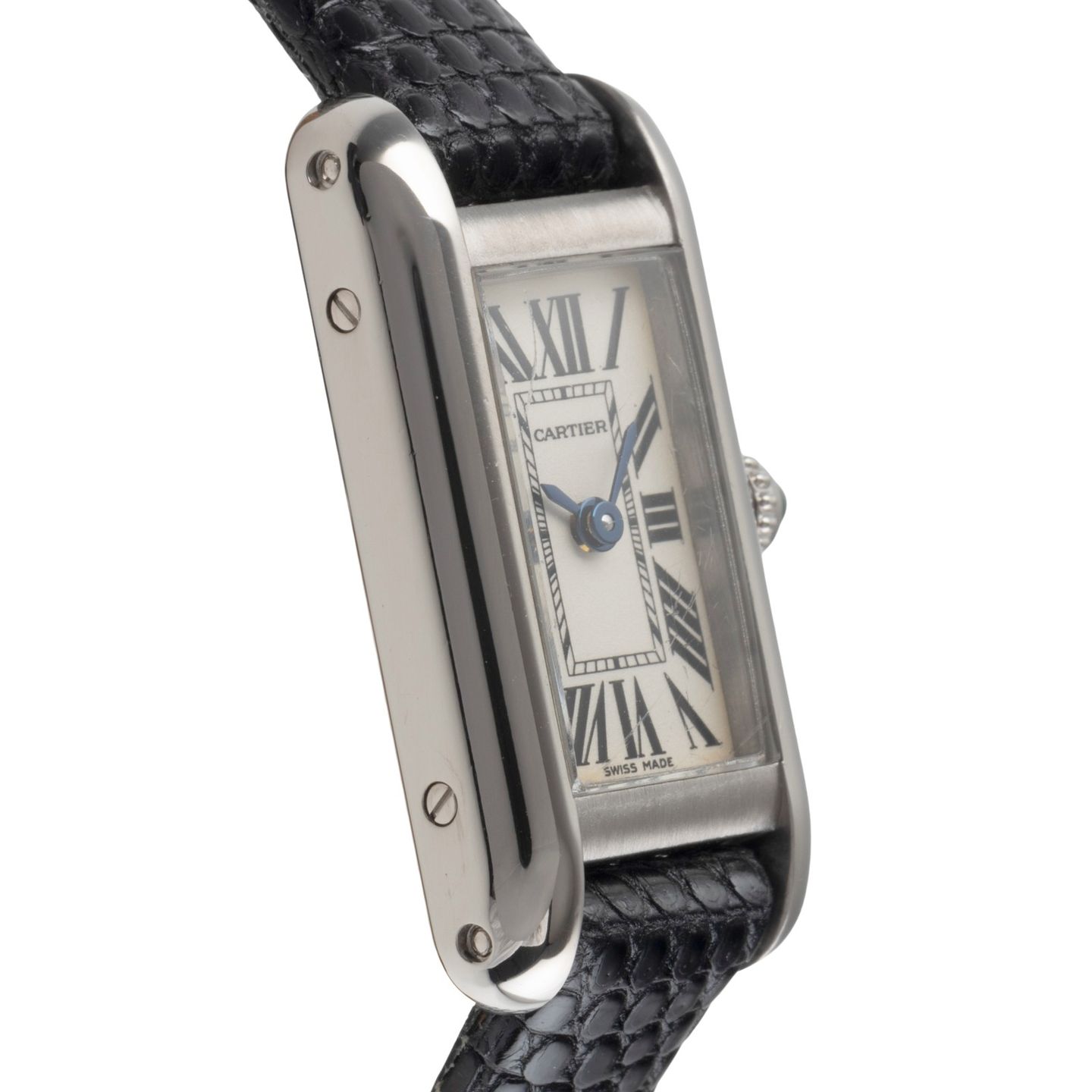 Cartier Tank Louis Cartier W1540856 (1995) - Zilver wijzerplaat 14mm Witgoud (7/8)