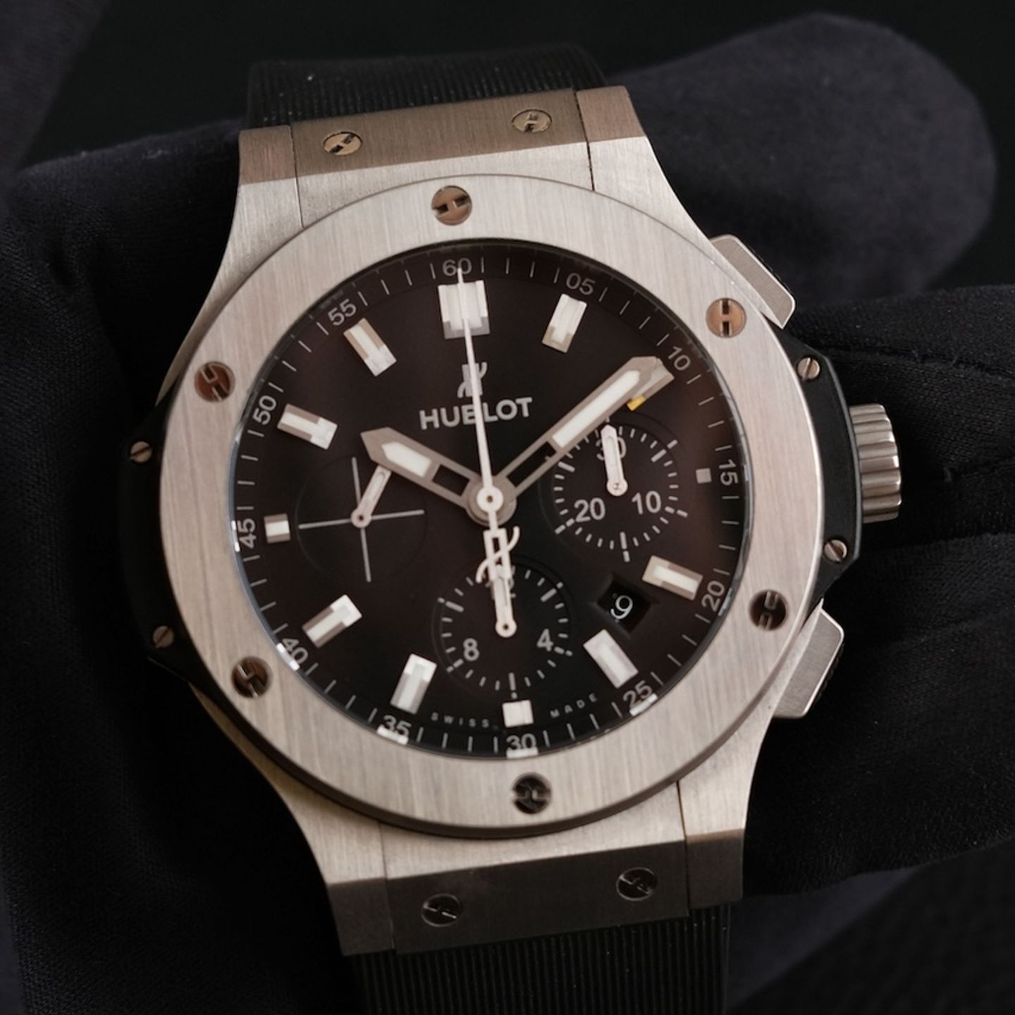 Hublot Big Bang 44 mm 301.SX.1170.RX (2019) - Black dial 45 mm Steel case (3/8)