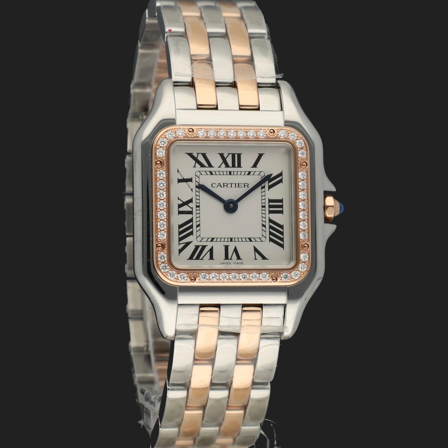 Cartier Panthère W3PN0007 (2024) - Wit wijzerplaat 37mm Goud/Staal (4/8)