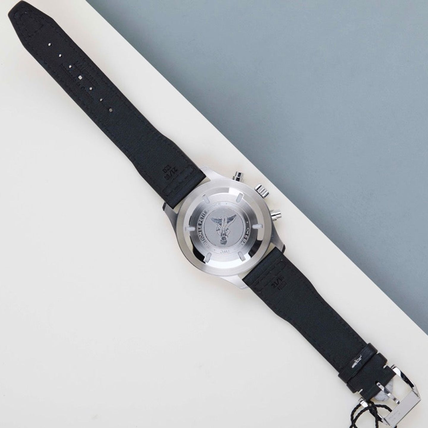 IWC Pilot Chronograph IW377714 (2020) - Blue dial 43 mm Steel case (6/8)