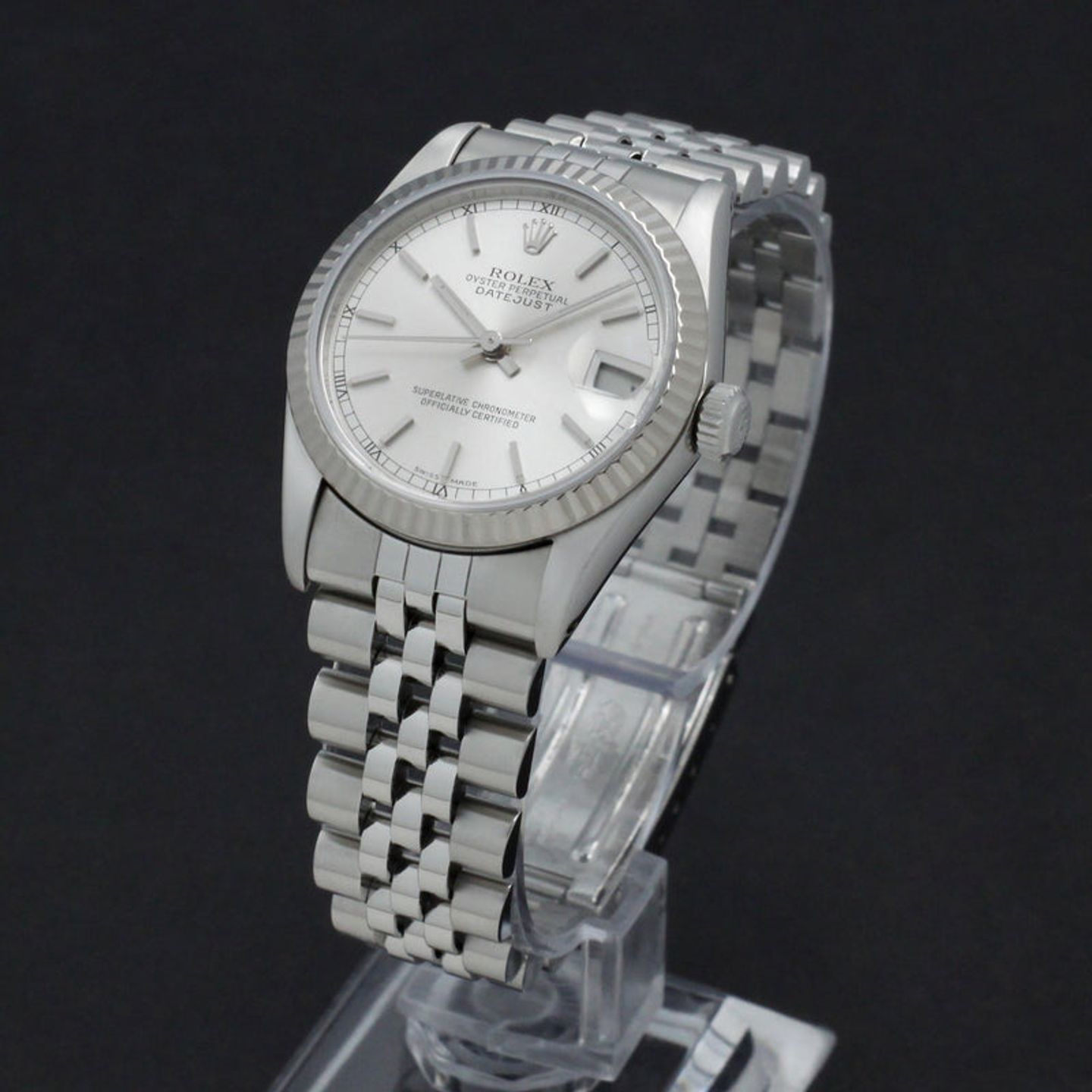 Rolex Datejust 31 68274 (1988) - Zilver wijzerplaat 31mm Staal (2/7)