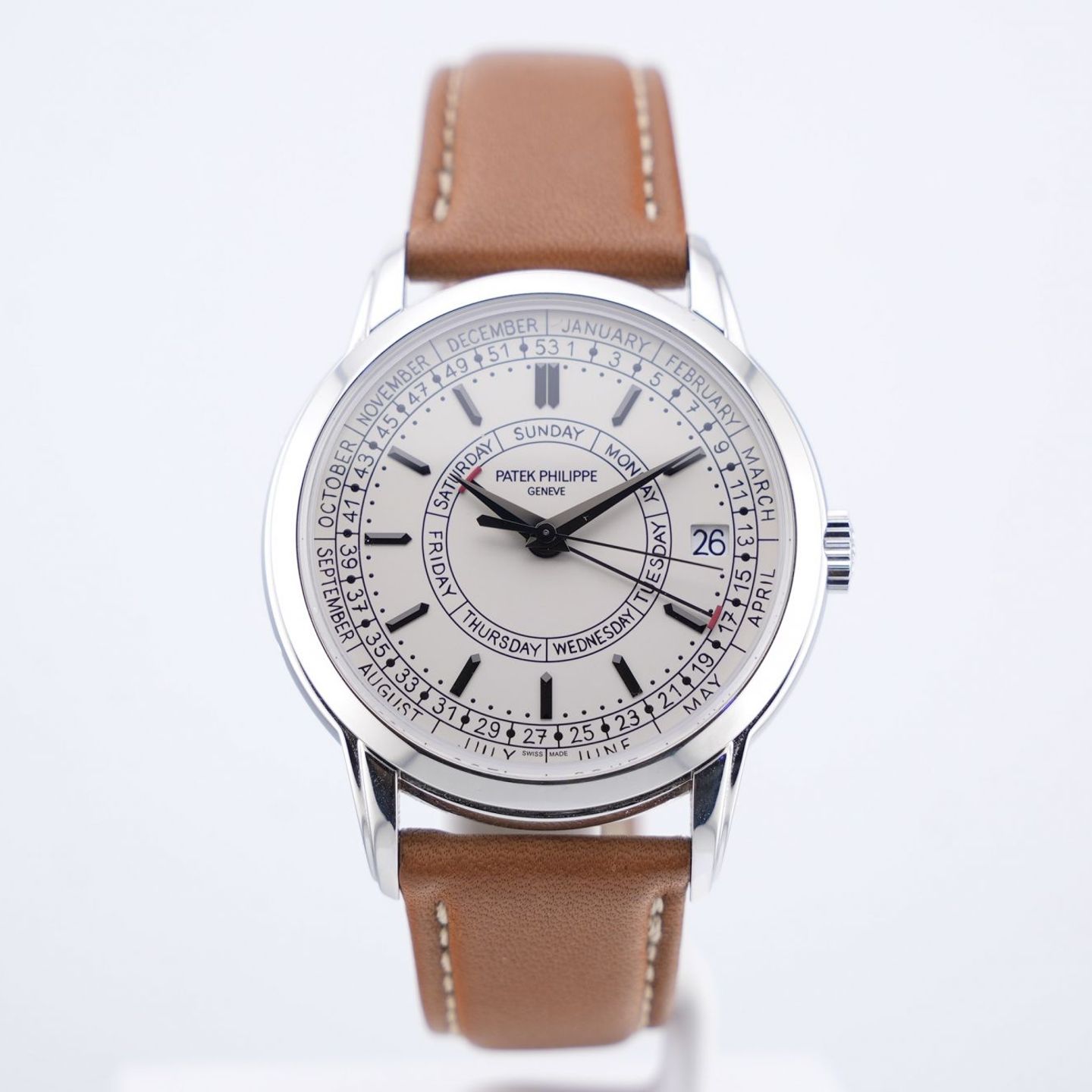 Patek Philippe Calatrava 5212A-001 (2024) - White dial 40 mm Steel case (1/8)