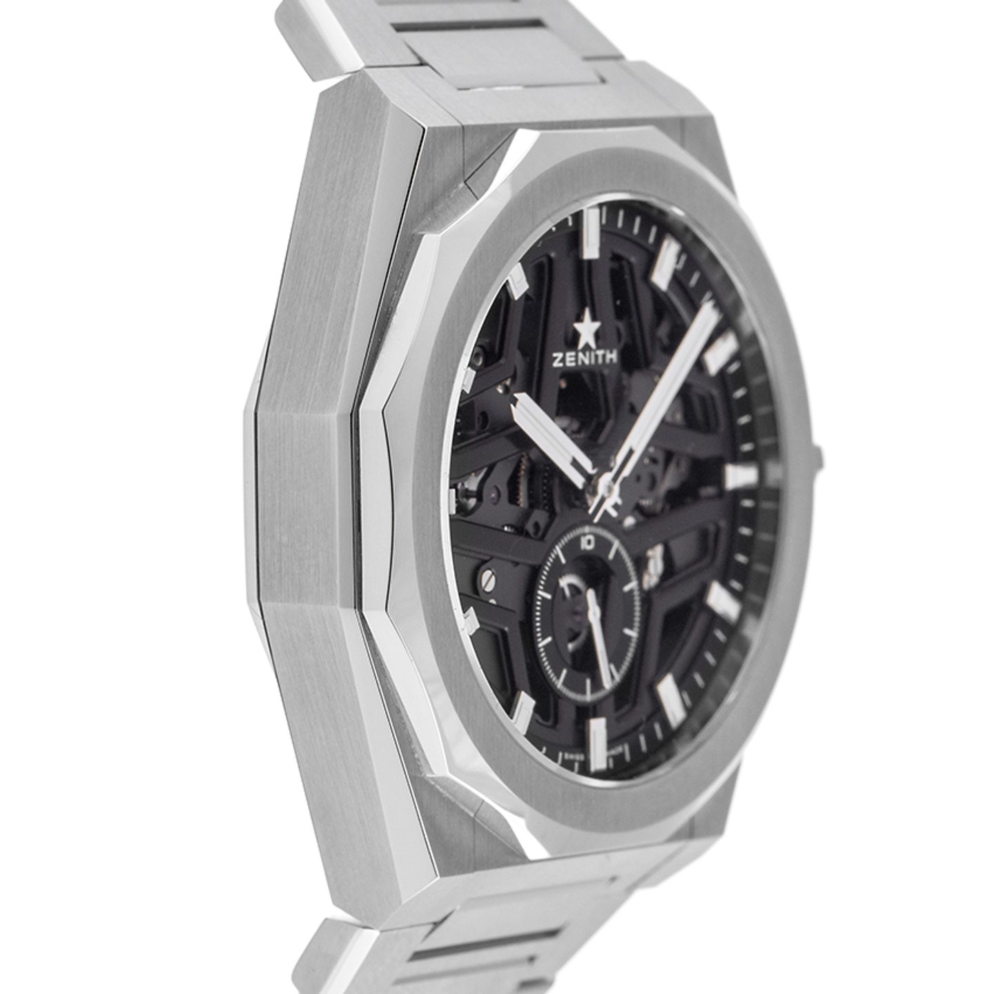 Zenith Defy Skyline 03.9300.3620/78.I001 (Onbekend (willekeurig serienummer)) - Transparant wijzerplaat 41mm Staal (4/6)