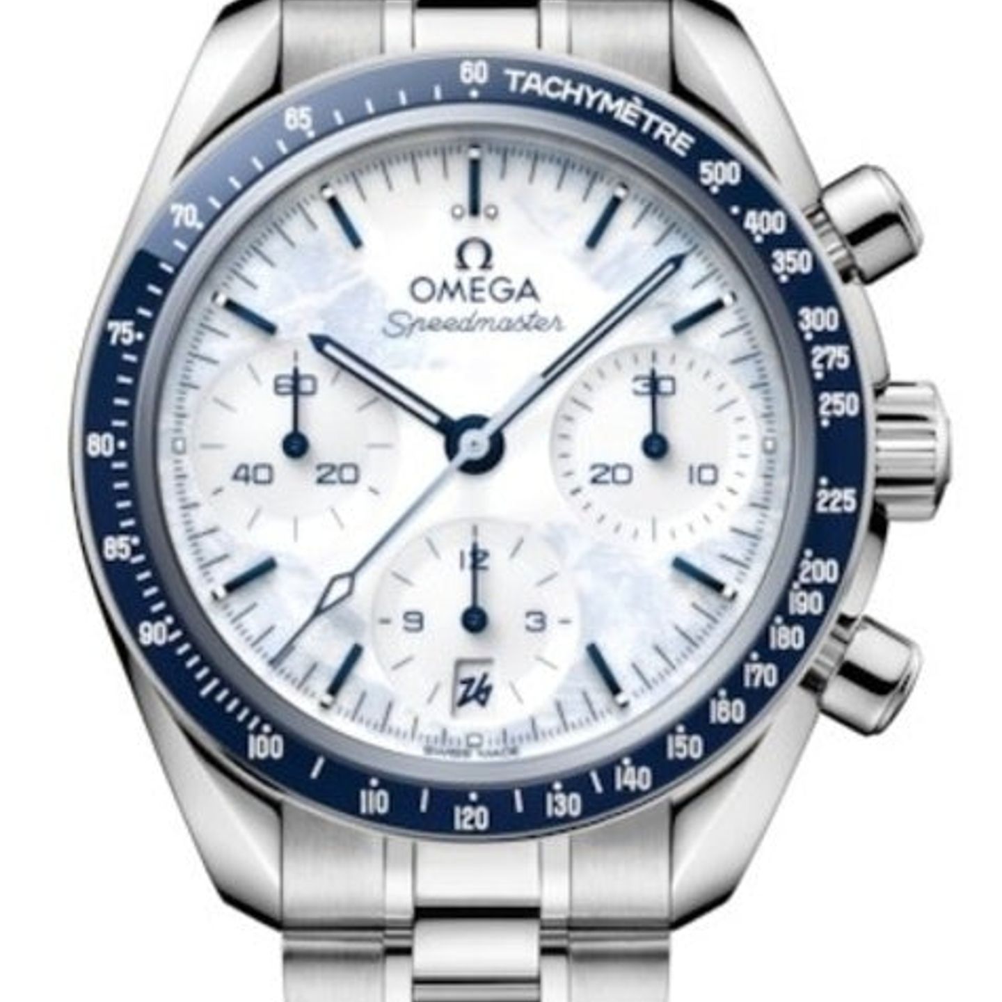 Omega Speedmaster Date 522.30.38.50.04.001 (2026) - White dial 38 mm Steel case (1/1)