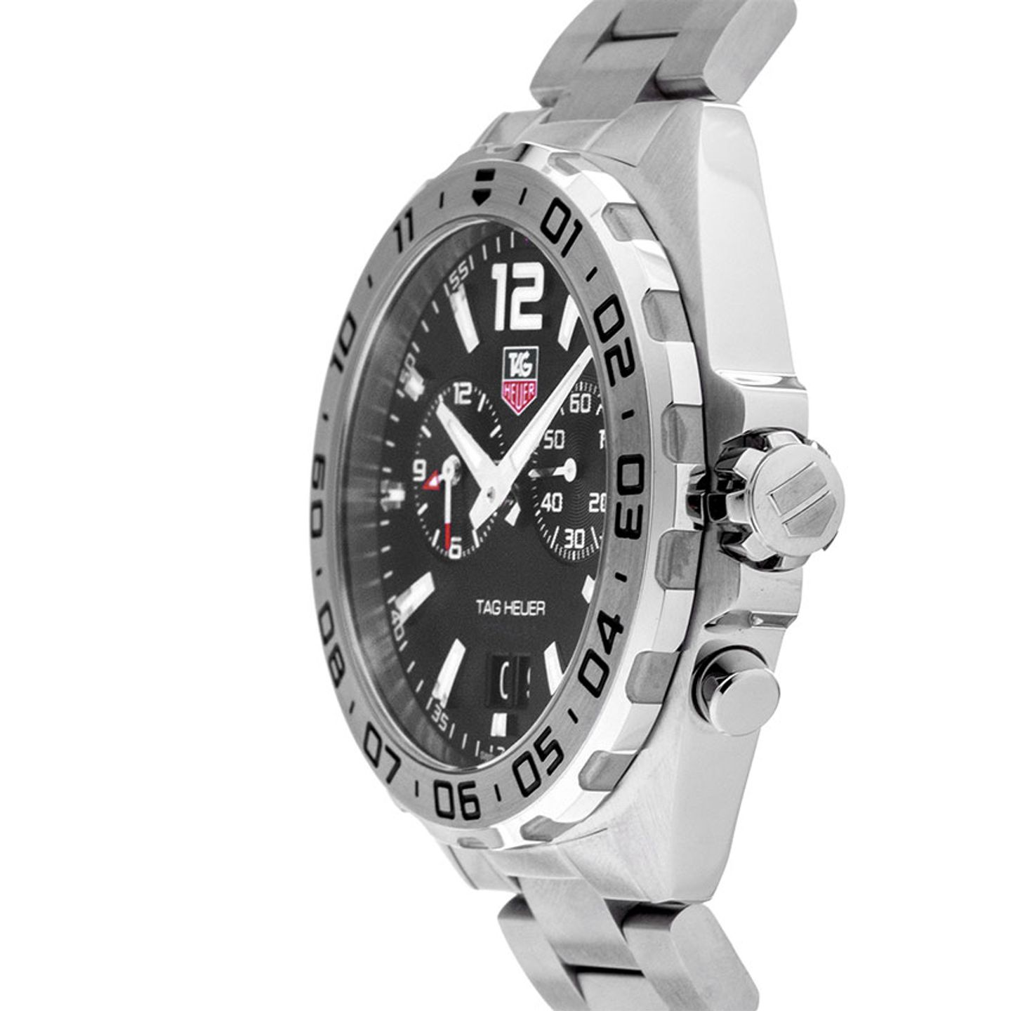 TAG Heuer Formula 1 Quartz WAZ111A.BA0875 (2025) - Black dial 41 mm Steel case (4/7)
