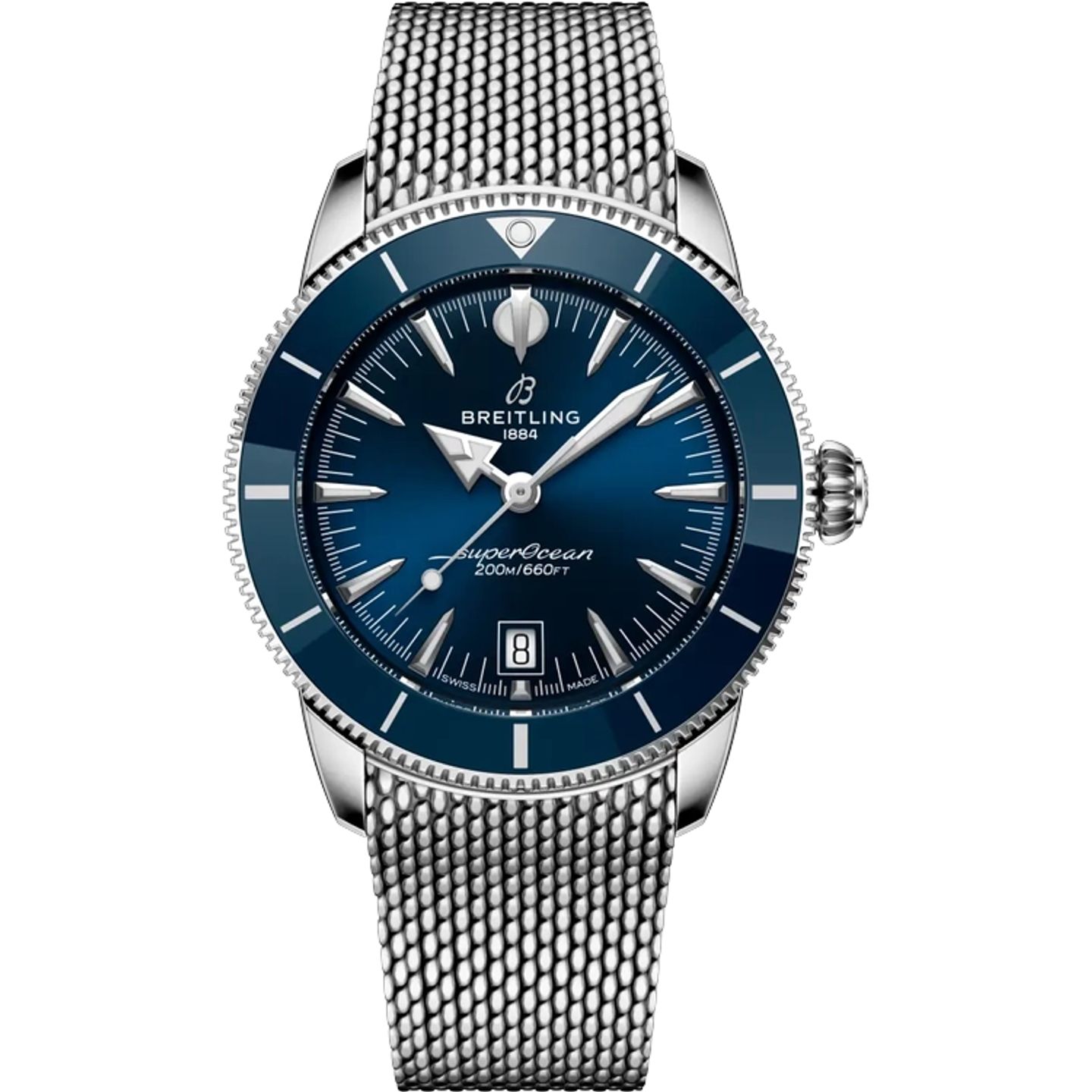 Breitling Superocean Heritage 42 AB3111161C1A1 (2025) - Blauw wijzerplaat 42mm Staal (1/1)