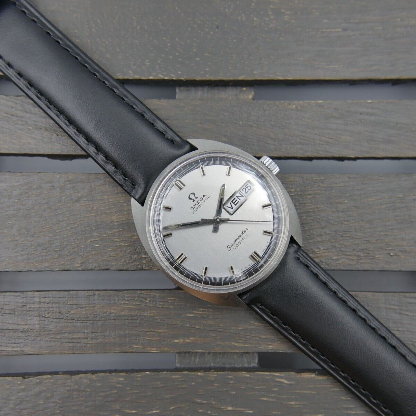 Omega Seamaster Cosmic 166.036 (Onbekend (willekeurig serienummer)) - Onbekend wijzerplaat 35mm Onbekend (2/5)