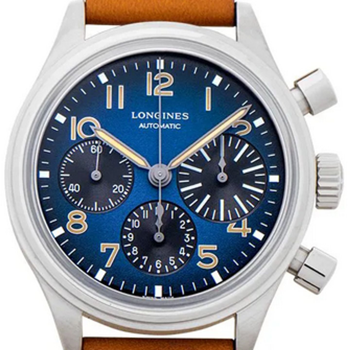 Longines Avigation L2.816.1.93.2 (2024) - Blue dial 41 mm Titanium case (1/1)