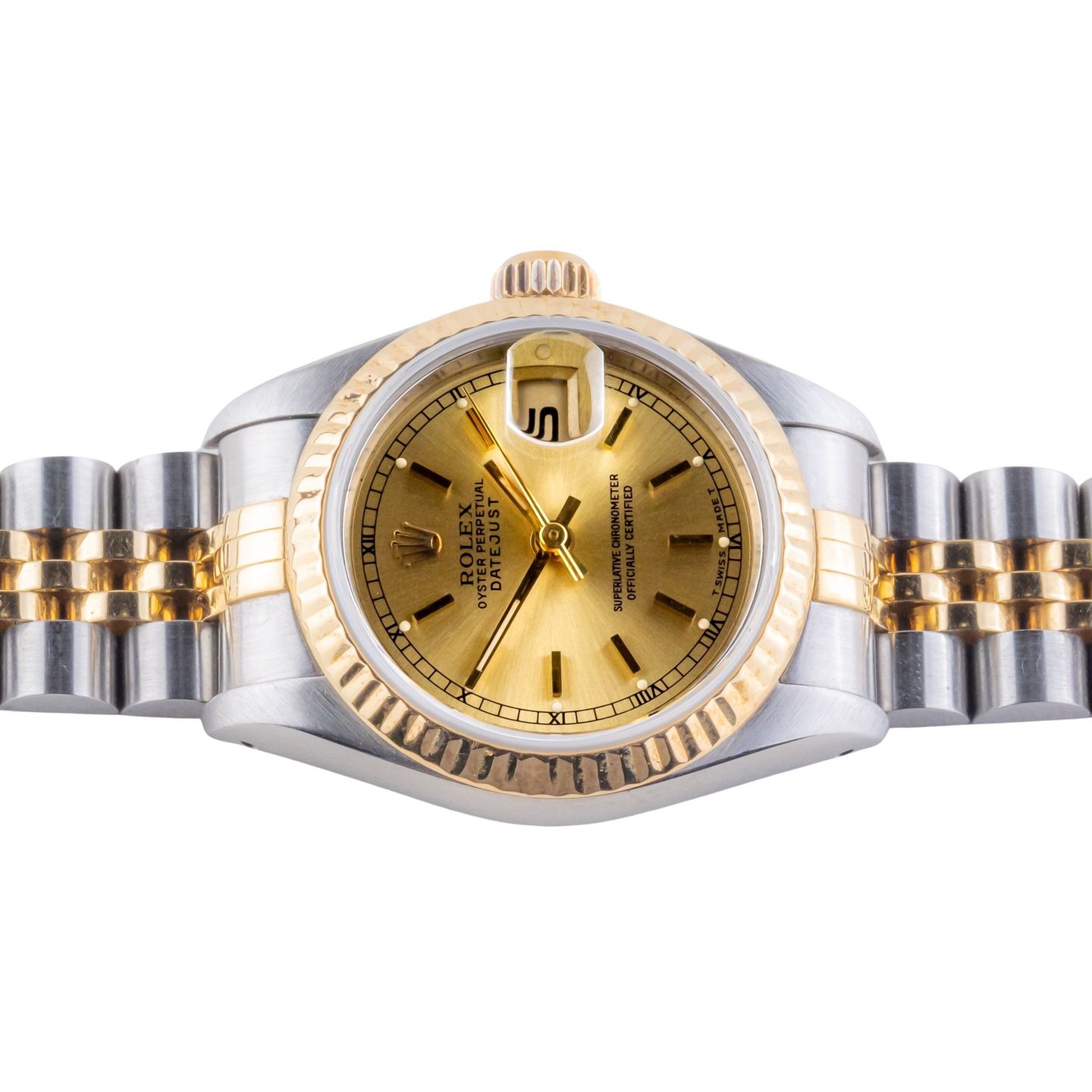 Rolex Lady-Datejust 69173 (1993) - 26mm Goud/Staal (5/8)