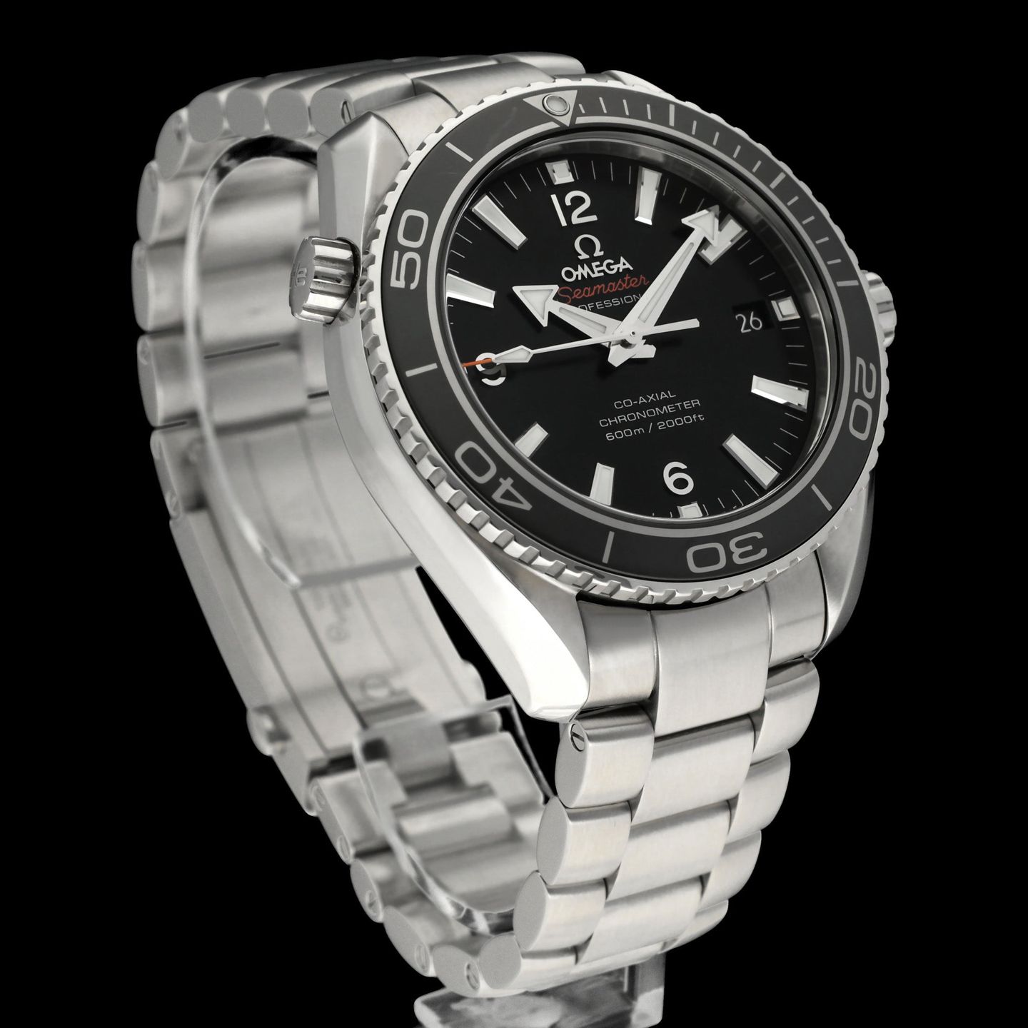 Omega Seamaster Planet Ocean 232.30.42.21.01.001 (2012) - Black dial 42 mm Steel case (4/8)