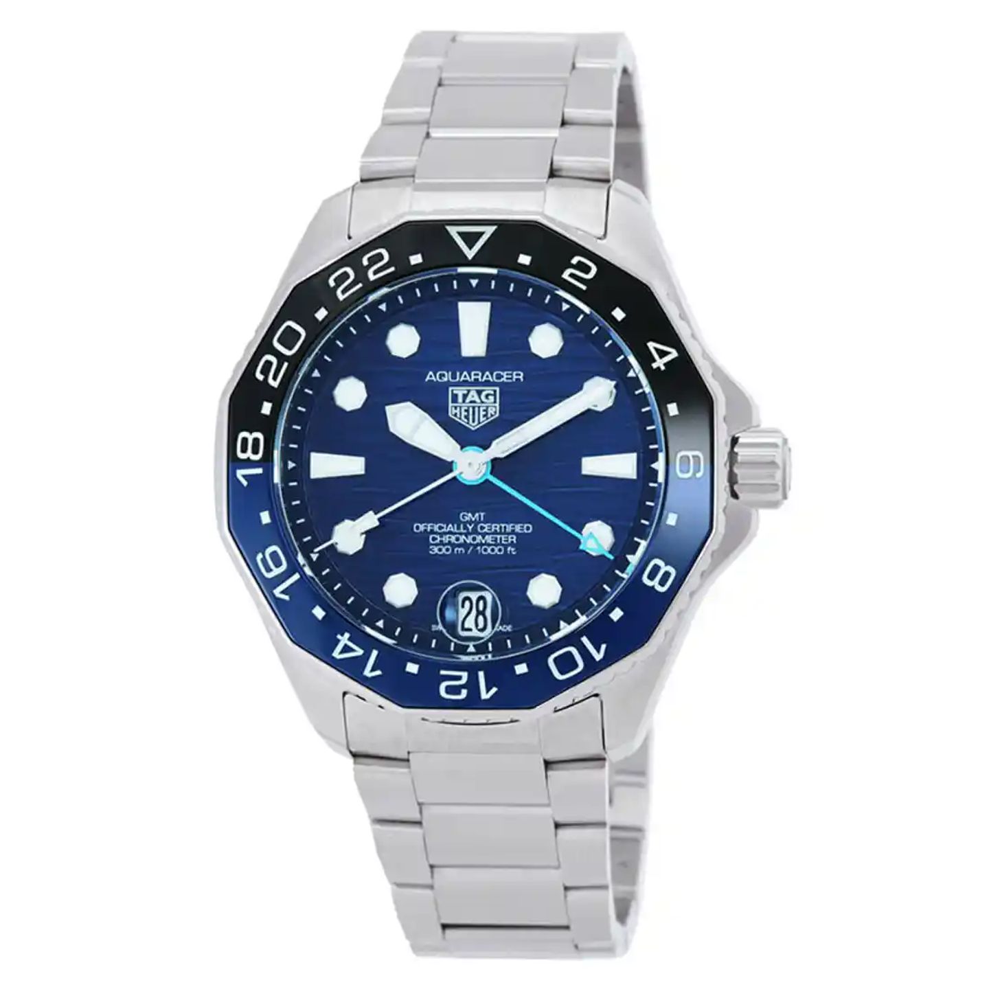 TAG Heuer Aquaracer 300M WBP5114.BA0013 (2025) - Blauw wijzerplaat 42mm Staal (3/3)
