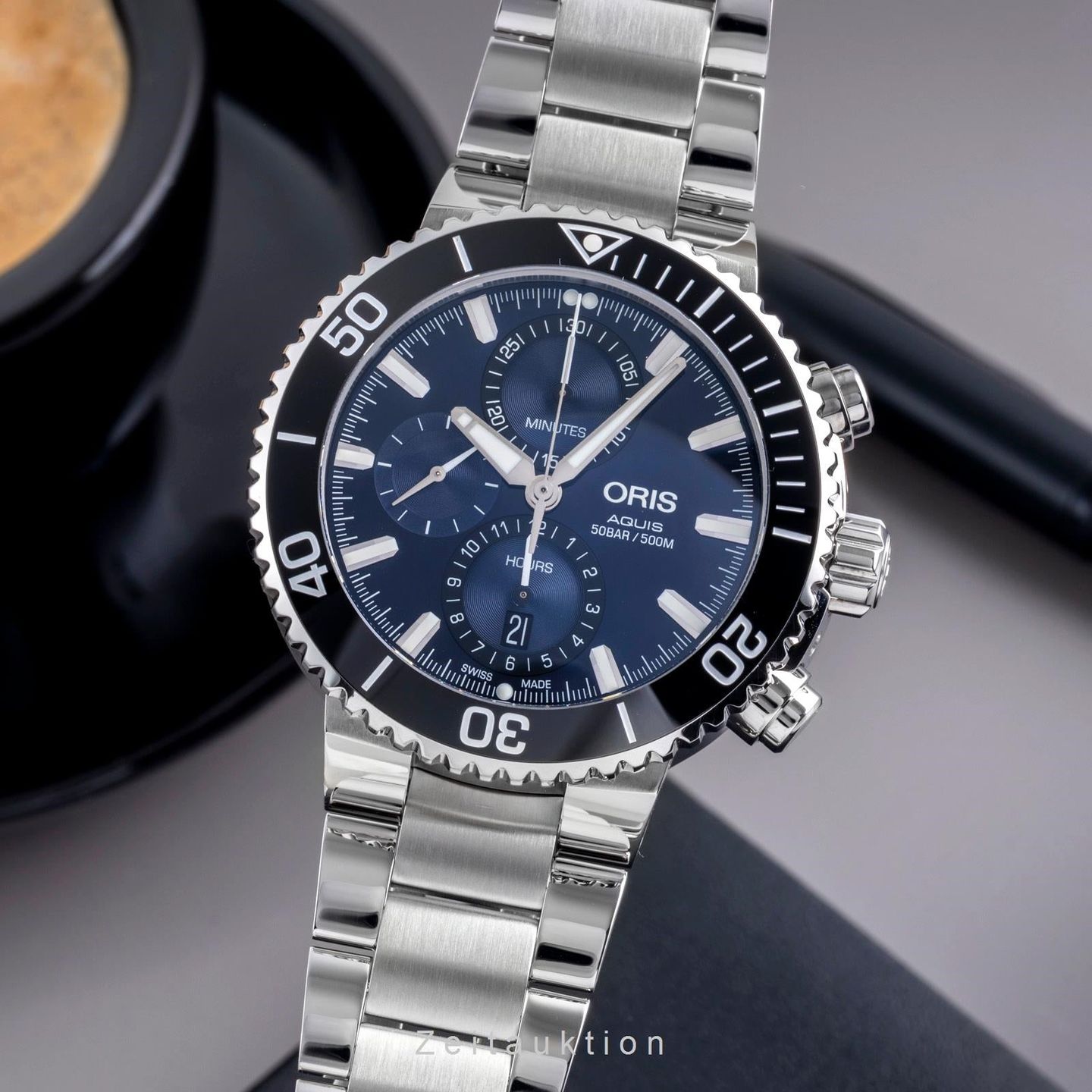 Oris Aquis Chronograph 01 774 7743 4155-07 8 24 05PEB - (1/8)