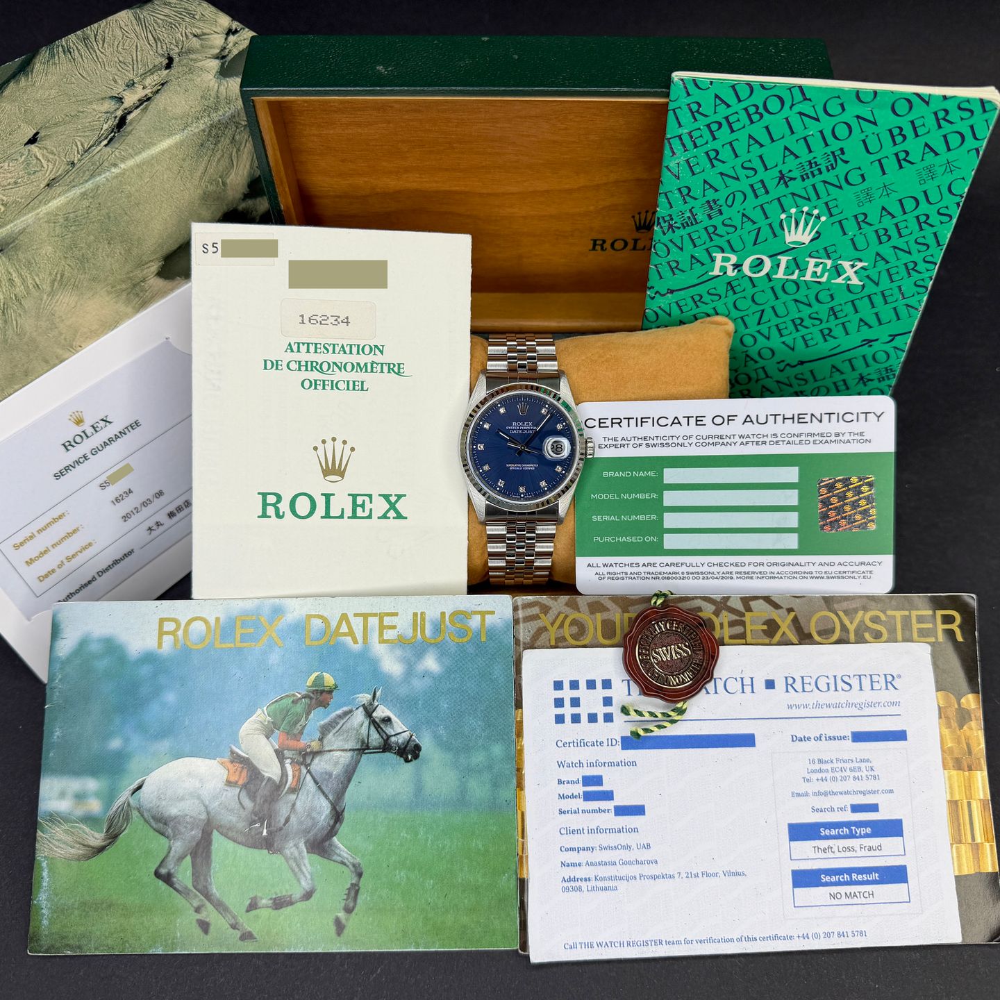Rolex Datejust 36 16234 - (3/8)