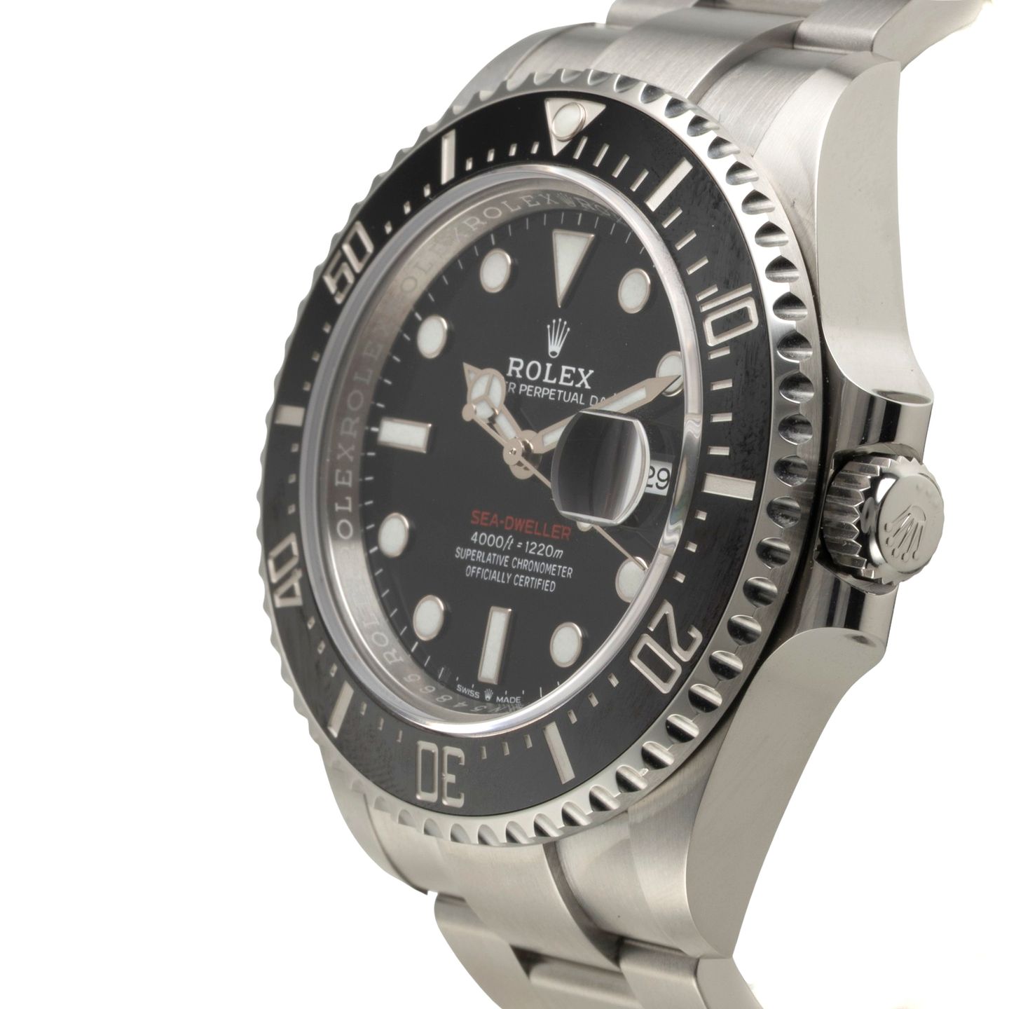 Rolex Sea-Dweller 126600 (Unknown (random serial)) - Black dial 43 mm Steel case (6/8)