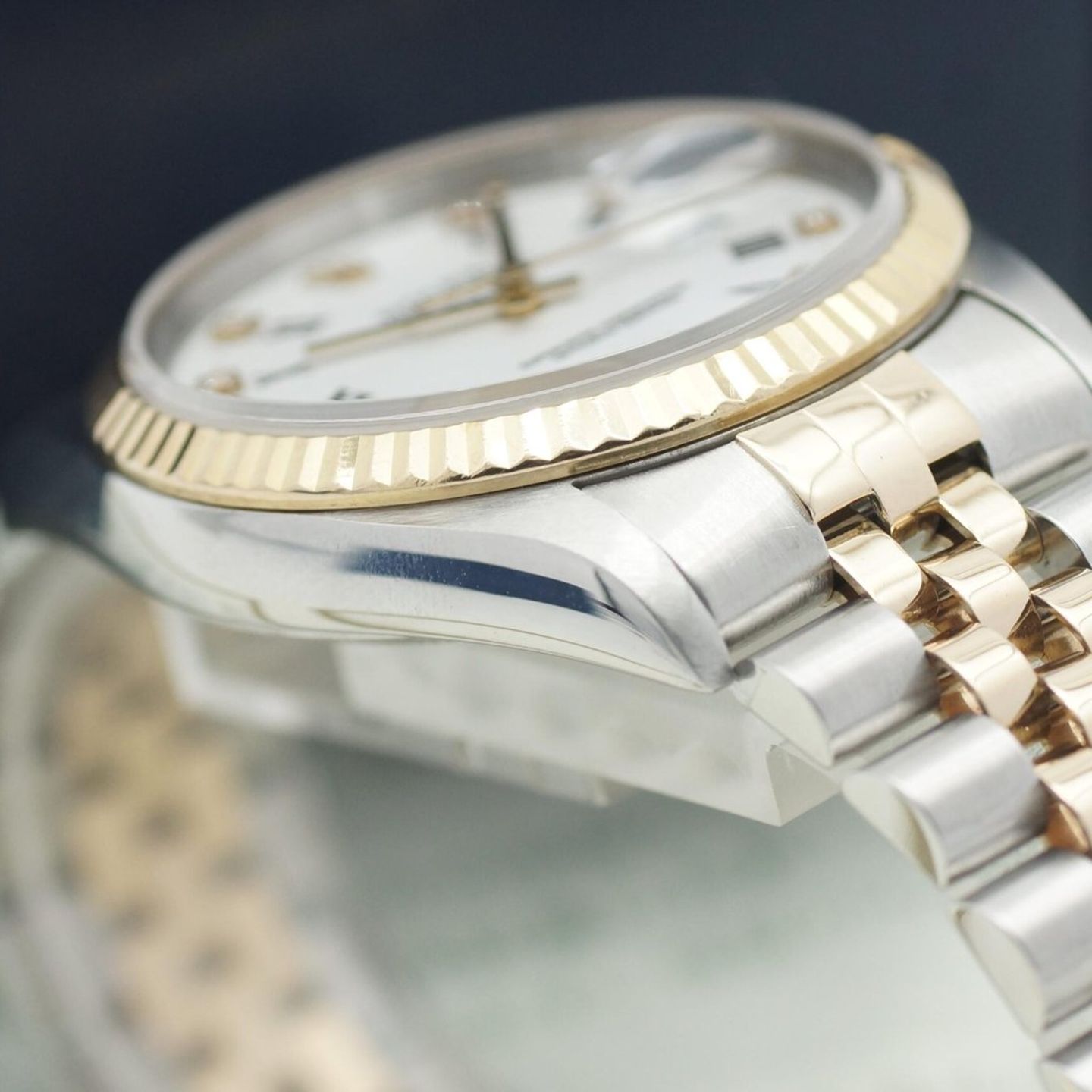 Rolex Datejust 36 16233 (2001) - 36mm Goud/Staal (7/8)