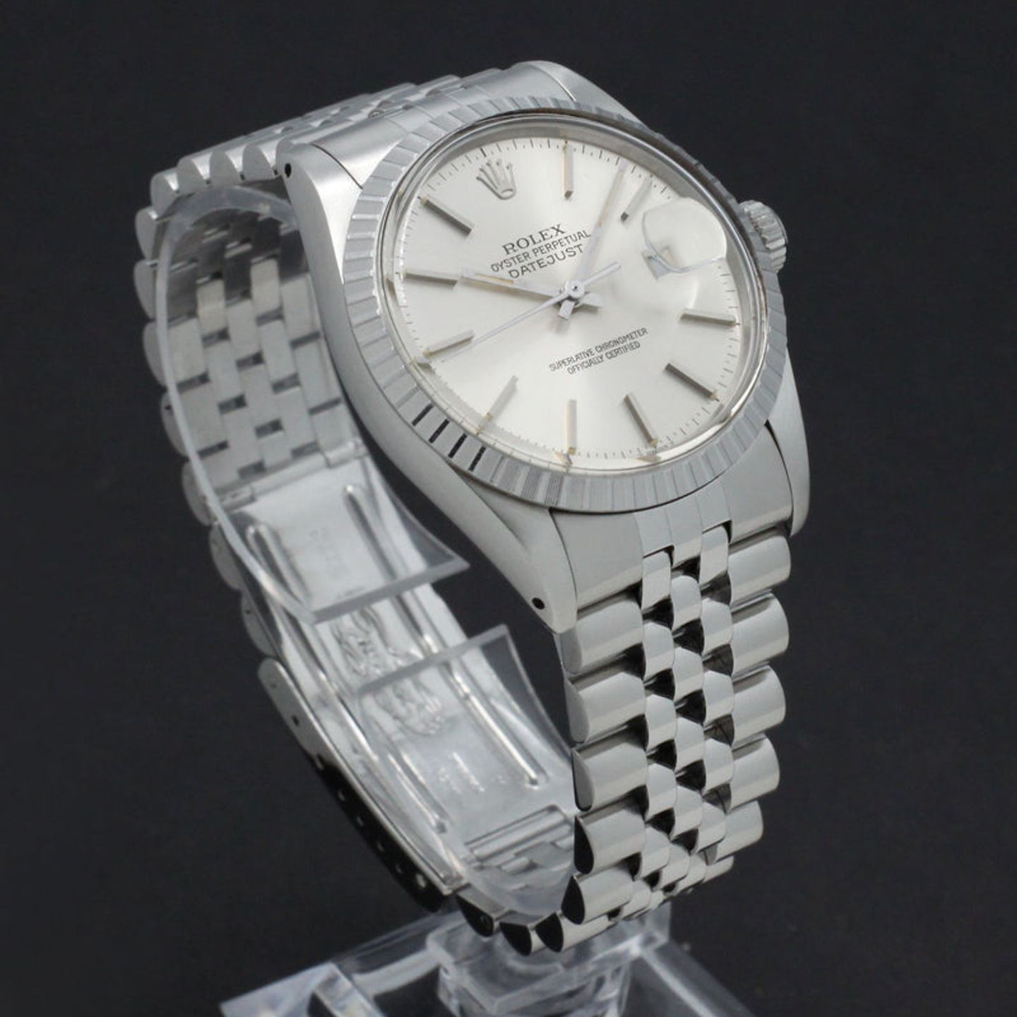 Rolex Datejust 36 16030 (1986) - Silver dial 36 mm Steel case (6/7)