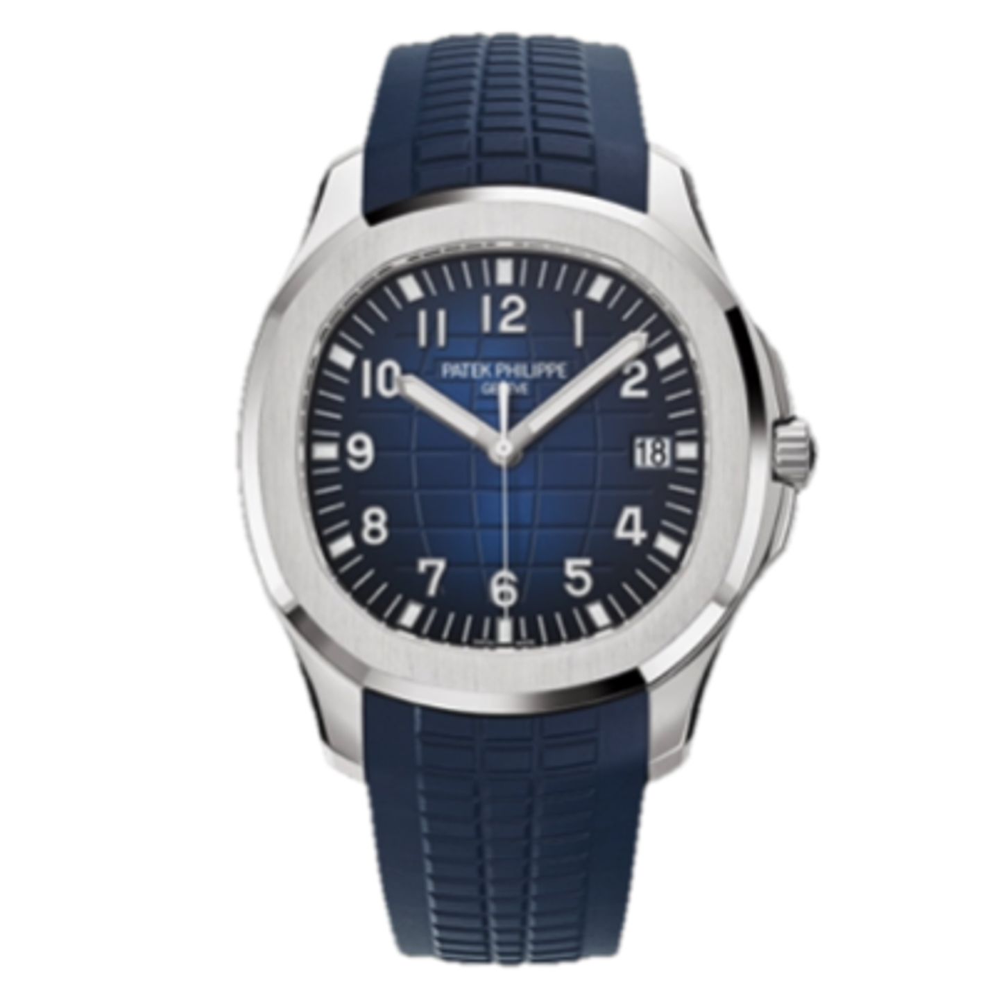 Patek Philippe Aquanaut 5168G-001 (2022) - Blue dial 42 mm White Gold case (1/1)