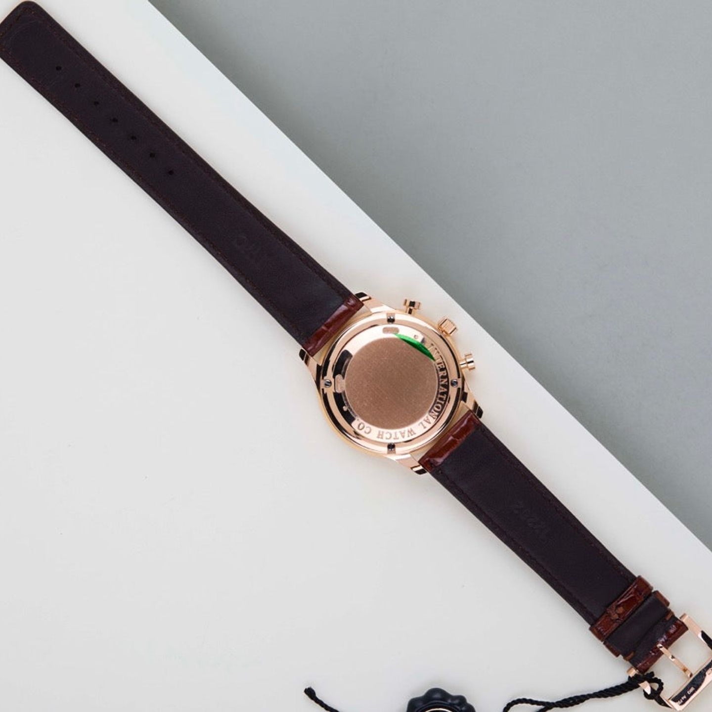 IWC Portuguese Chronograph IW371480 (2014) - Zilver wijzerplaat 41mm Roodgoud (6/8)