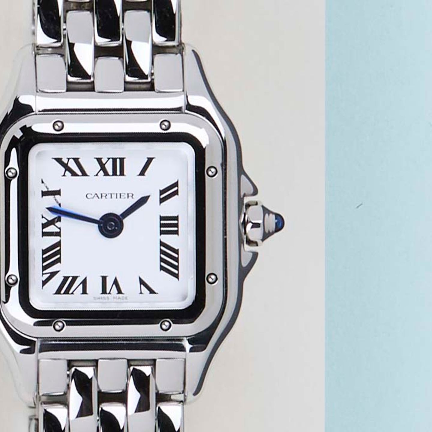 Cartier Panthère WSPN0012 (2025) - Zilver wijzerplaat 25mm Staal (5/8)