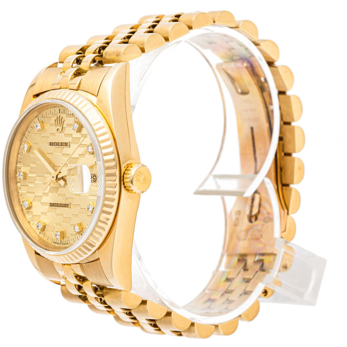 Rolex Datejust 36 16018 (1986) - Goud wijzerplaat 36mm Geelgoud (3/6)