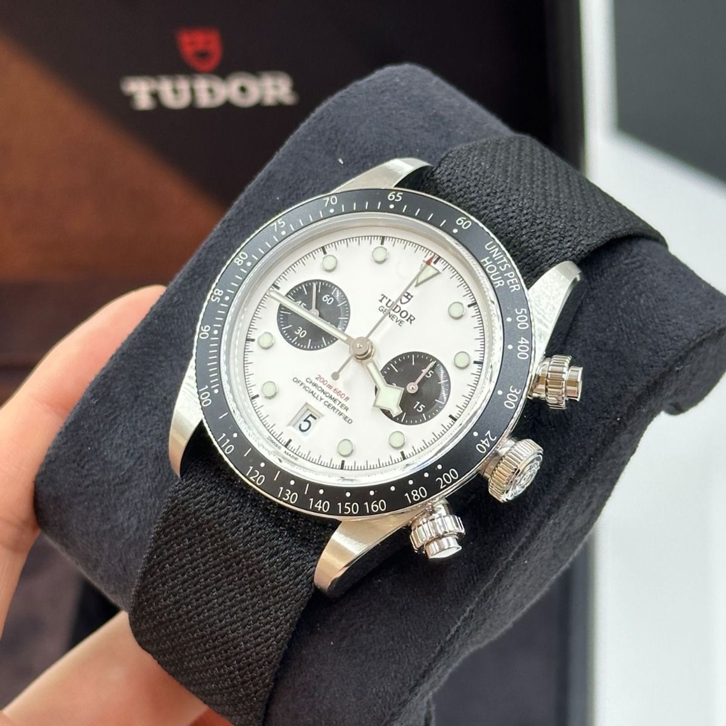 Tudor Black Bay Chrono 79360N-0008 (2024) - White dial 41 mm Steel case (2/8)