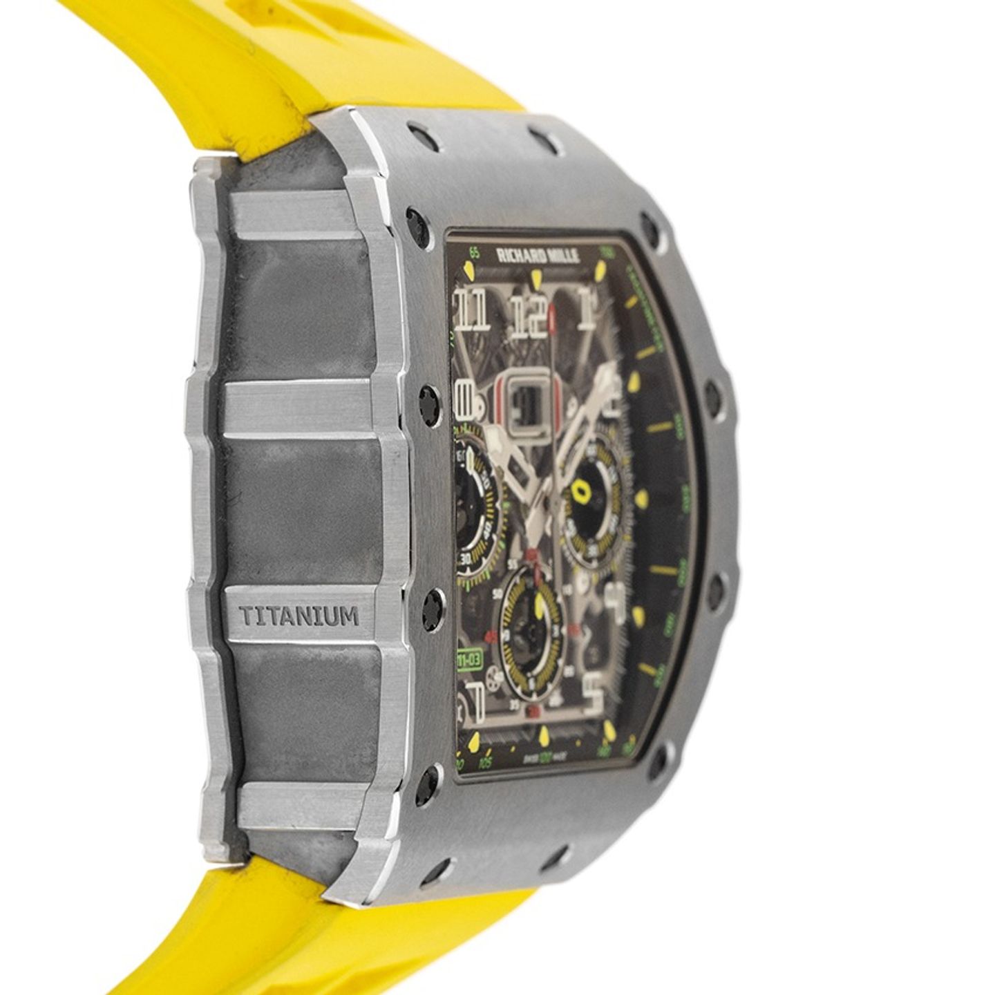 Richard Mille RM 011 RM11-03 Ti (2019) - Transparent dial 51 mm Titanium case (5/7)