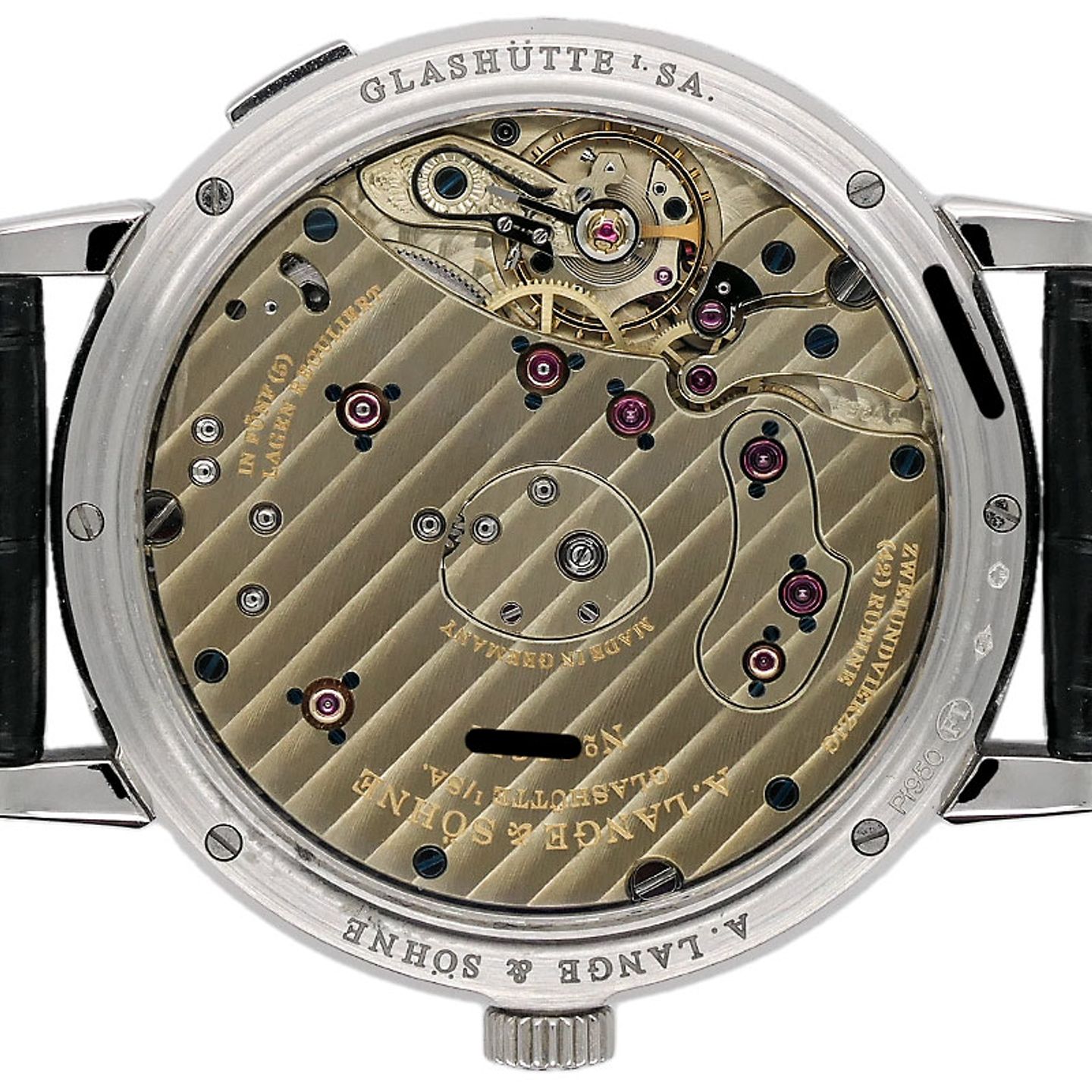 A. Lange & Söhne Grand Lange 1 117.025 (2019) - Silver dial 41 mm Platinum case (4/6)