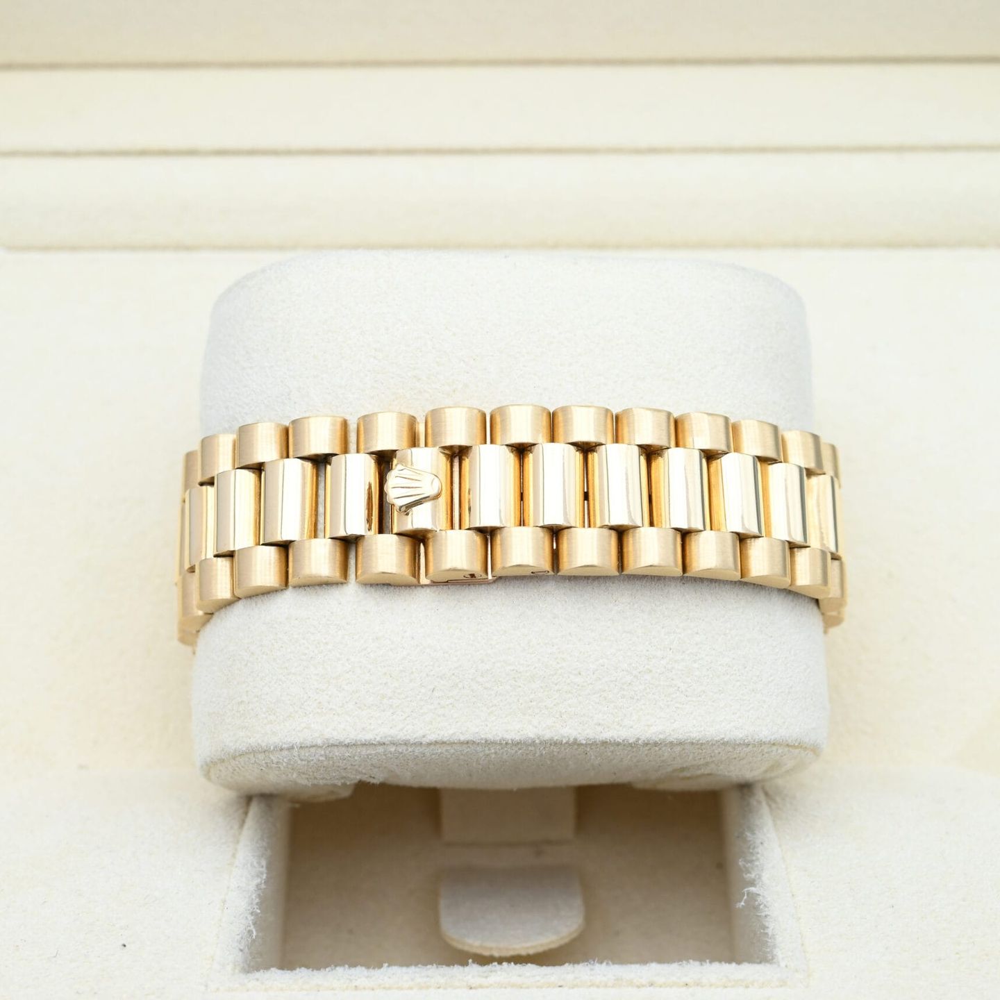 Rolex Day-Date 36 18238 (1989) - Champagne dial 36 mm Yellow Gold case (5/7)