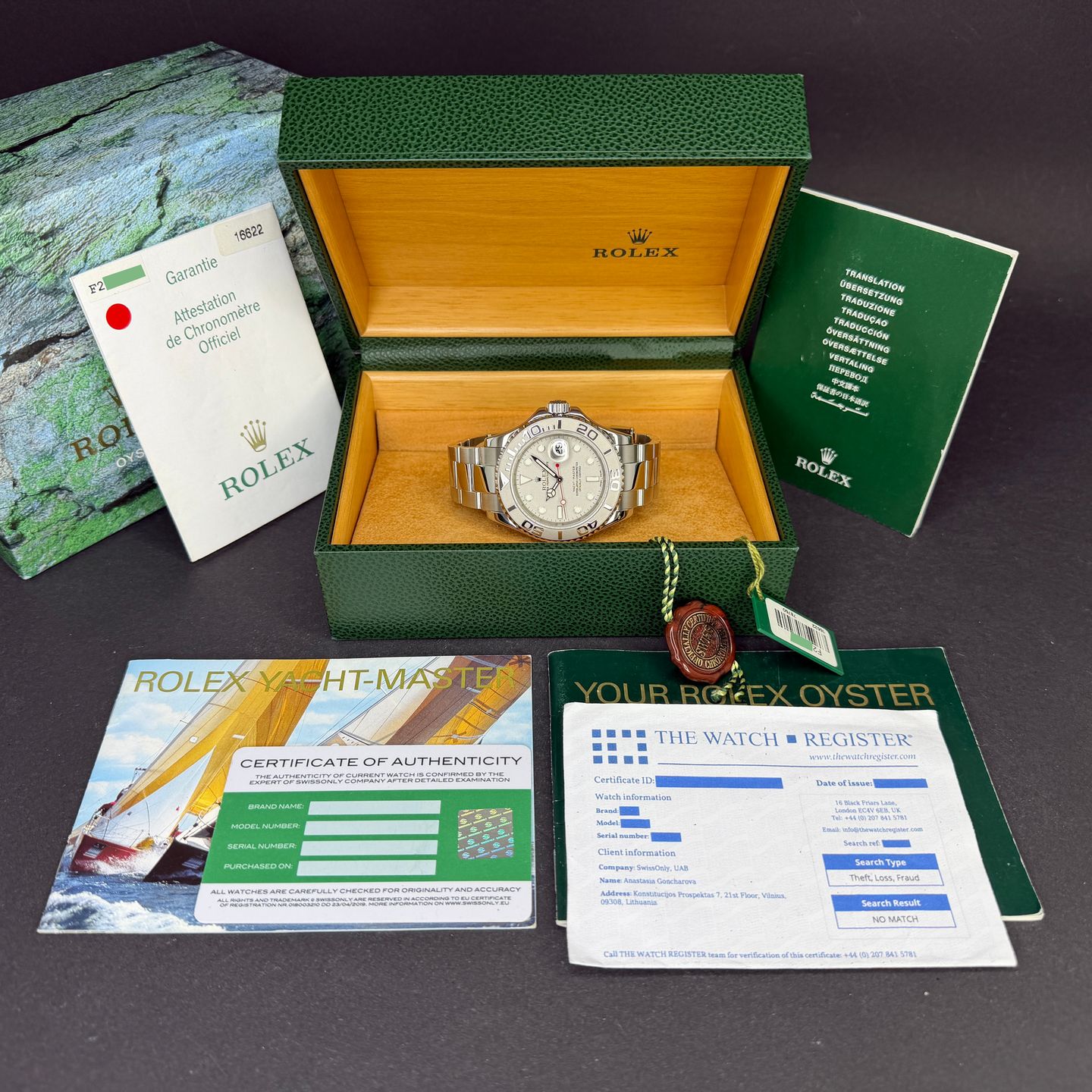 Rolex Yacht-Master 40 16622 (2003) - 40 mm Steel case (3/8)