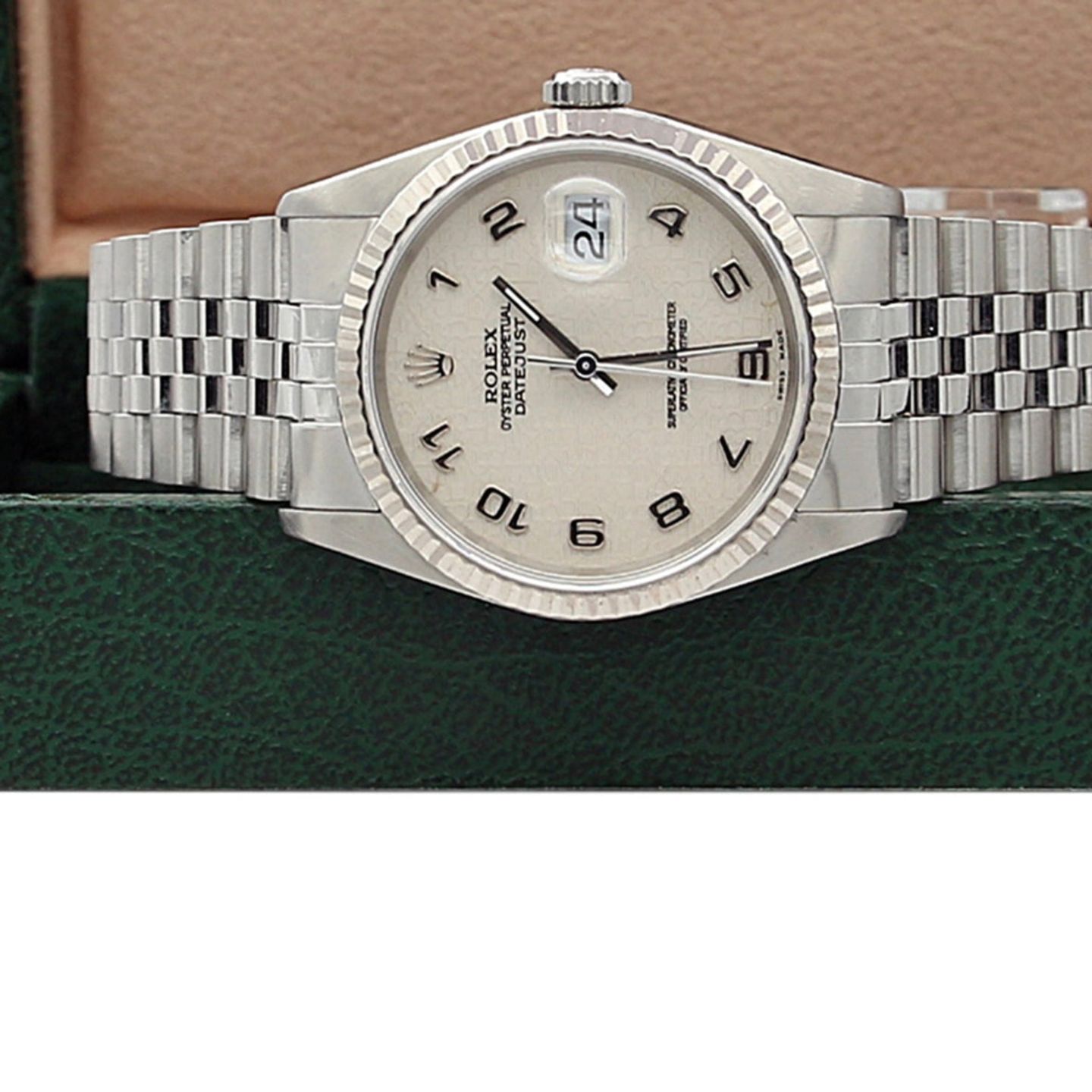 Rolex Datejust 36 16234 (Unknown (random serial)) - Unknown dial 36 mm Steel case (2/6)