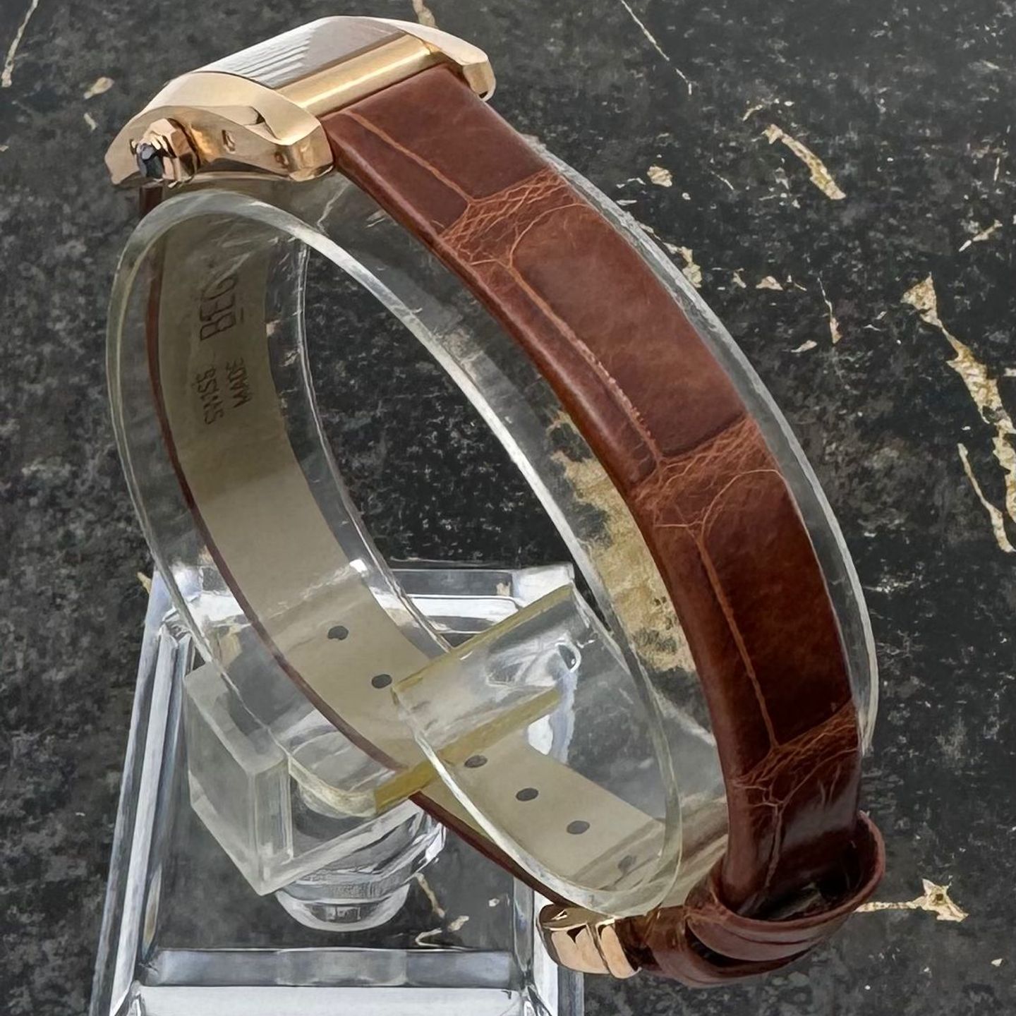 Cartier Tank Américaine WGTA0341 (2025) - Silver dial 15 mm Rose Gold case (4/8)