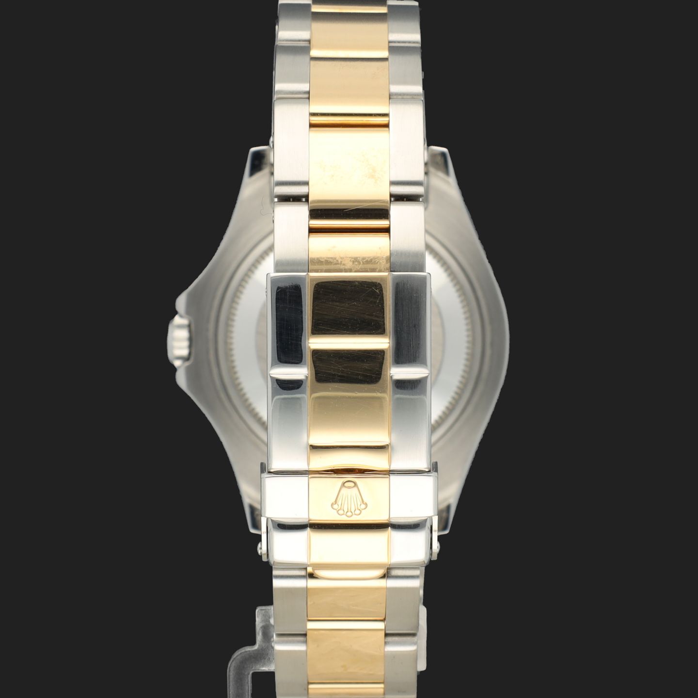 Rolex Yacht-Master 168623 (2003) - Grey dial 35 mm Gold/Steel case (6/8)