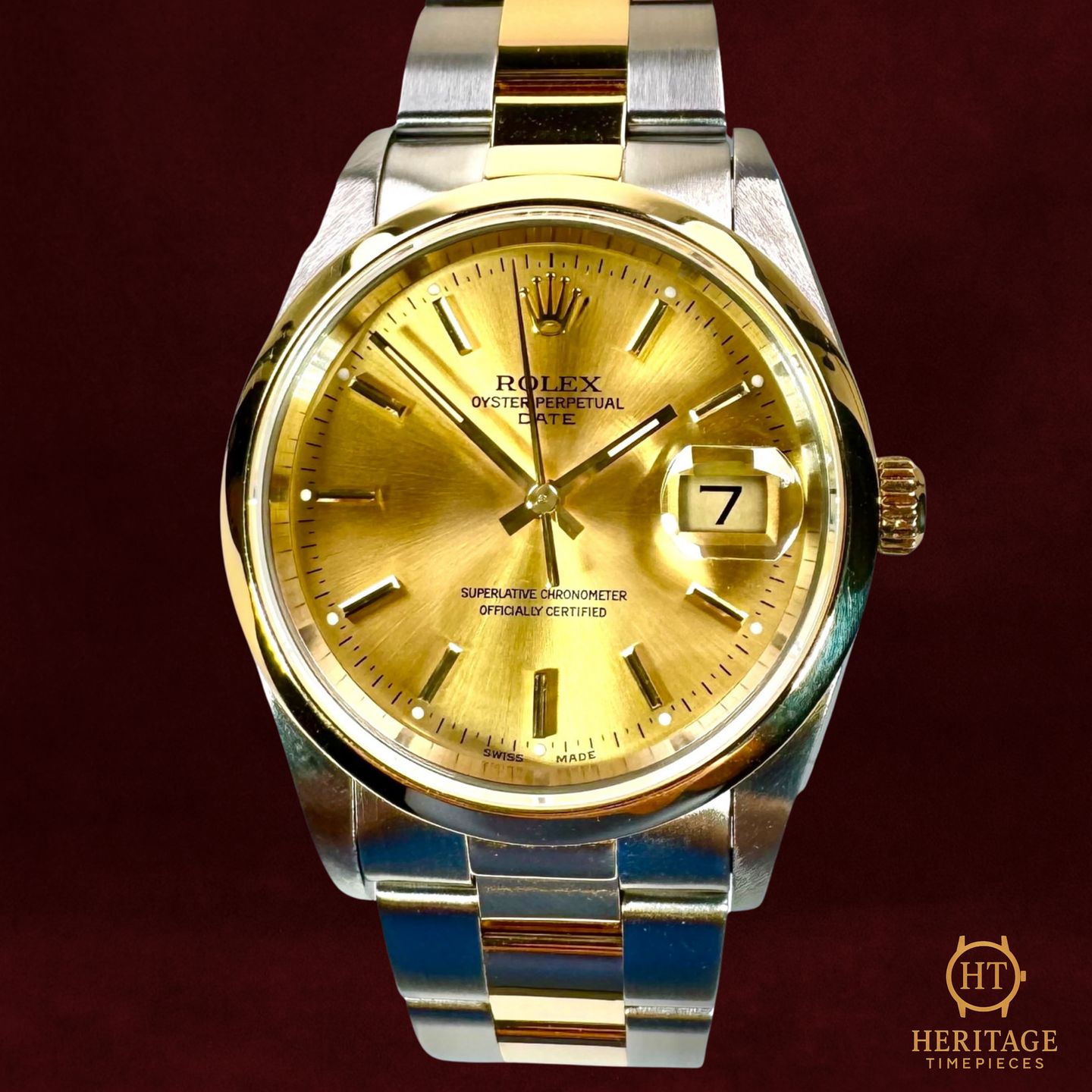 Rolex Oyster Perpetual Date 15203 - (2/8)