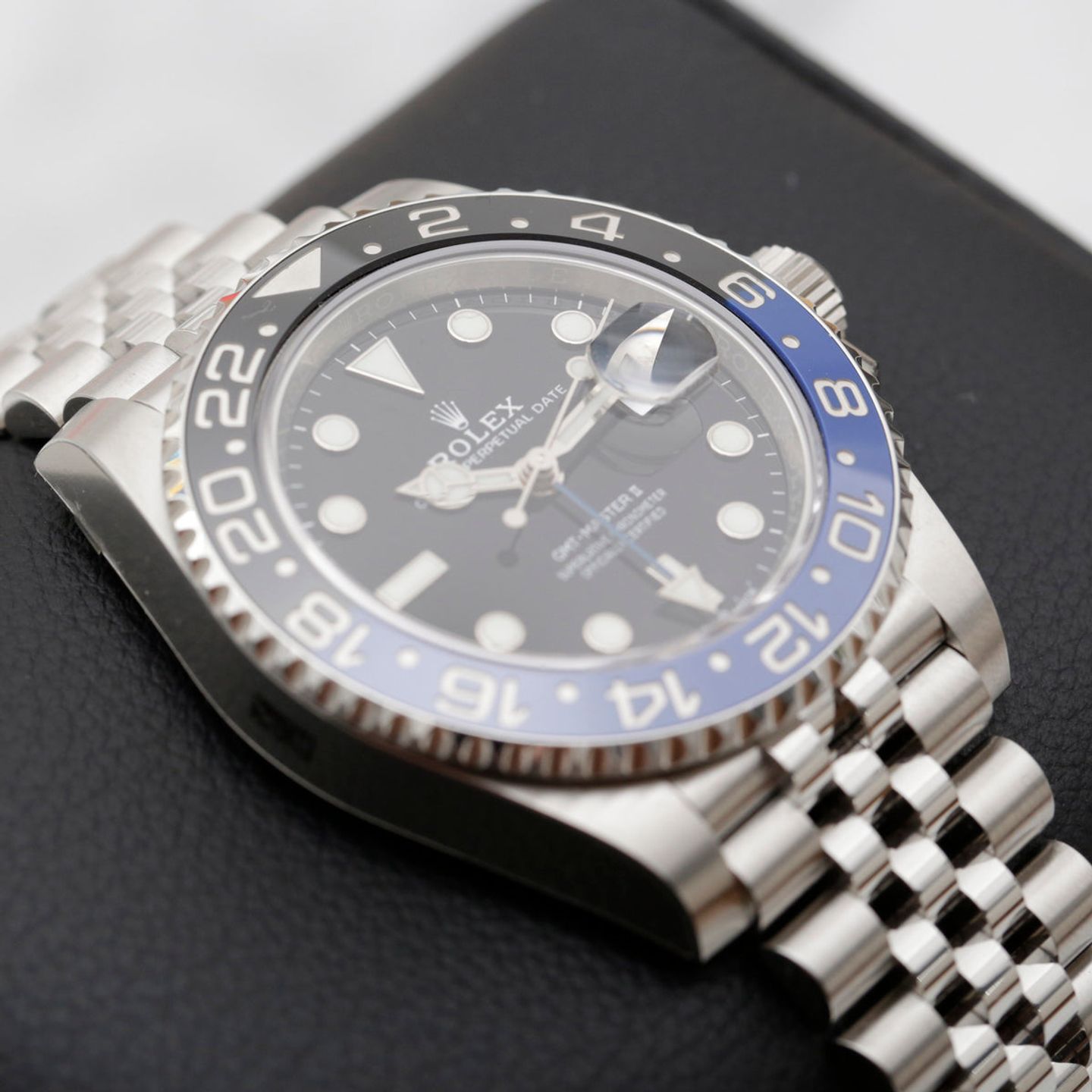 Rolex GMT-Master II 126710BLNR (2023) - Zwart wijzerplaat 40mm Staal (2/8)