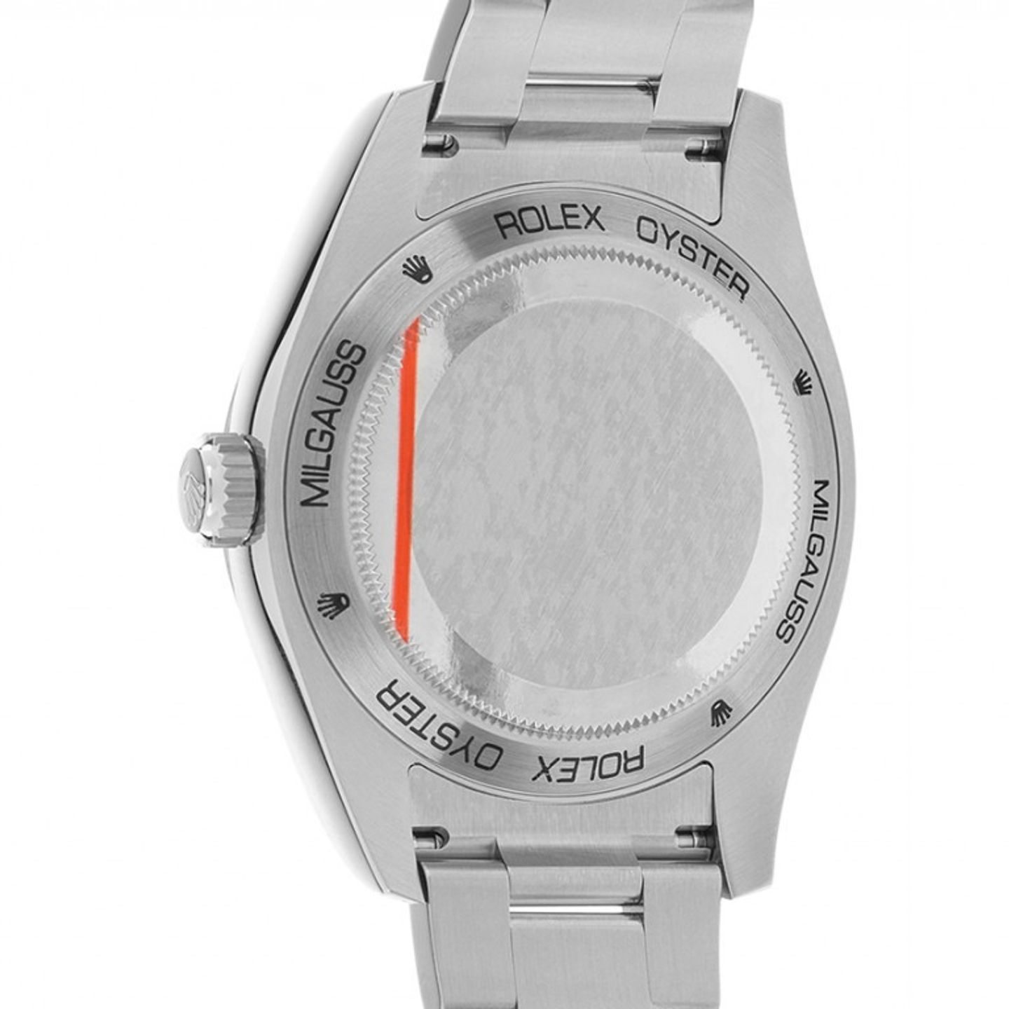 Rolex Milgauss 116400 (2008) - 40mm Staal (6/7)