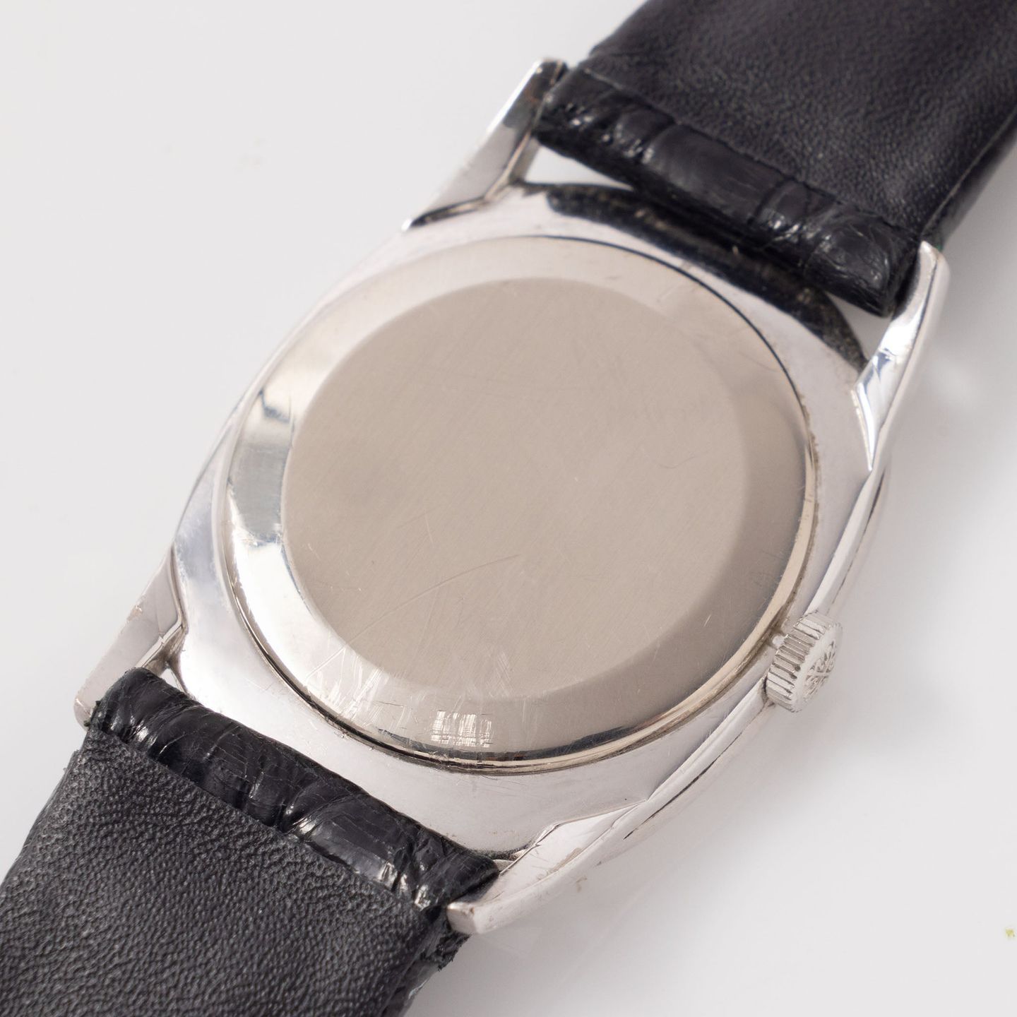 Patek Philippe Golden Ellipse 5738/1R-001 (1970) - Black dial 35 mm Rose Gold case (6/8)