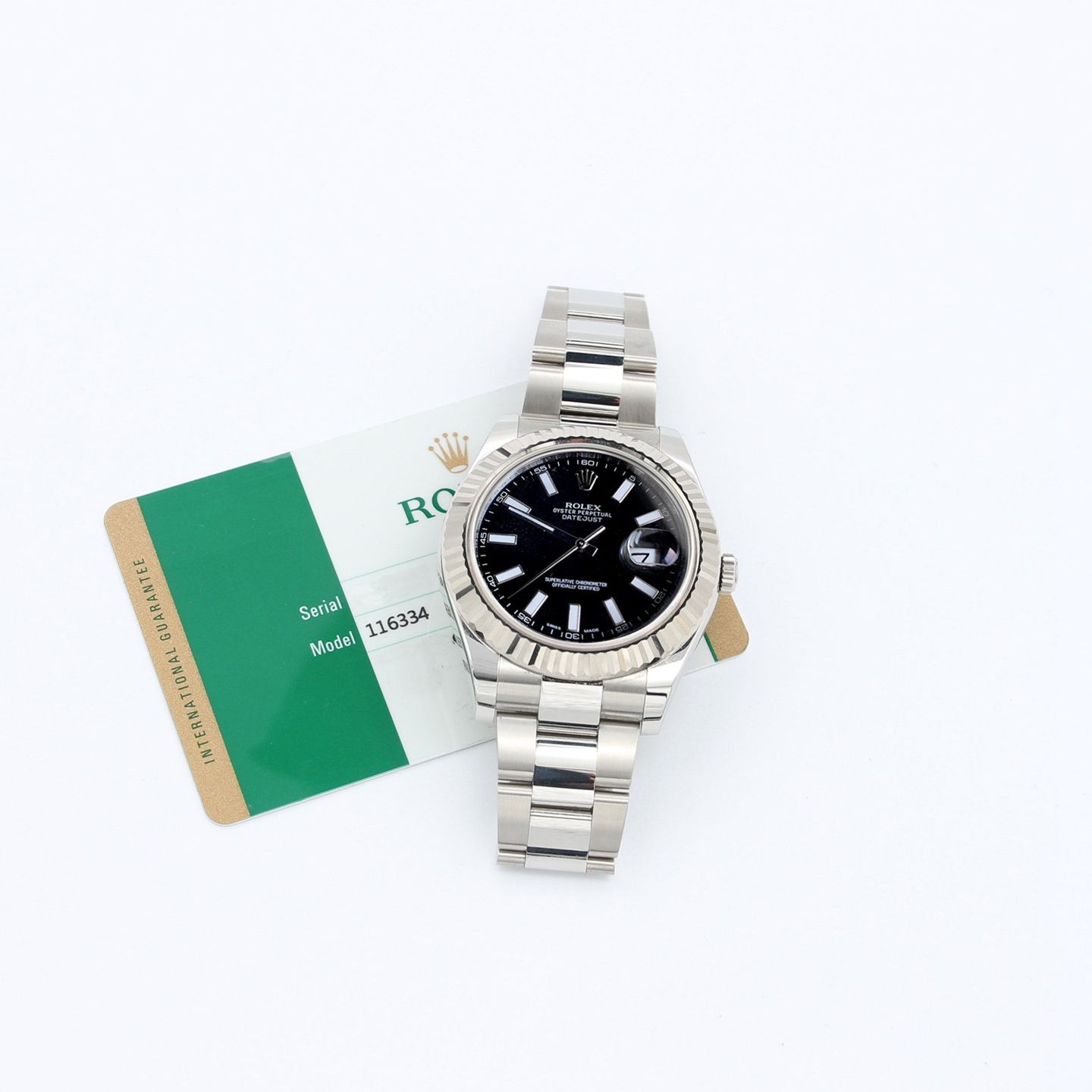 Rolex Datejust II 116334 (Onbekend (willekeurig serienummer)) - 41mm Staal (3/6)